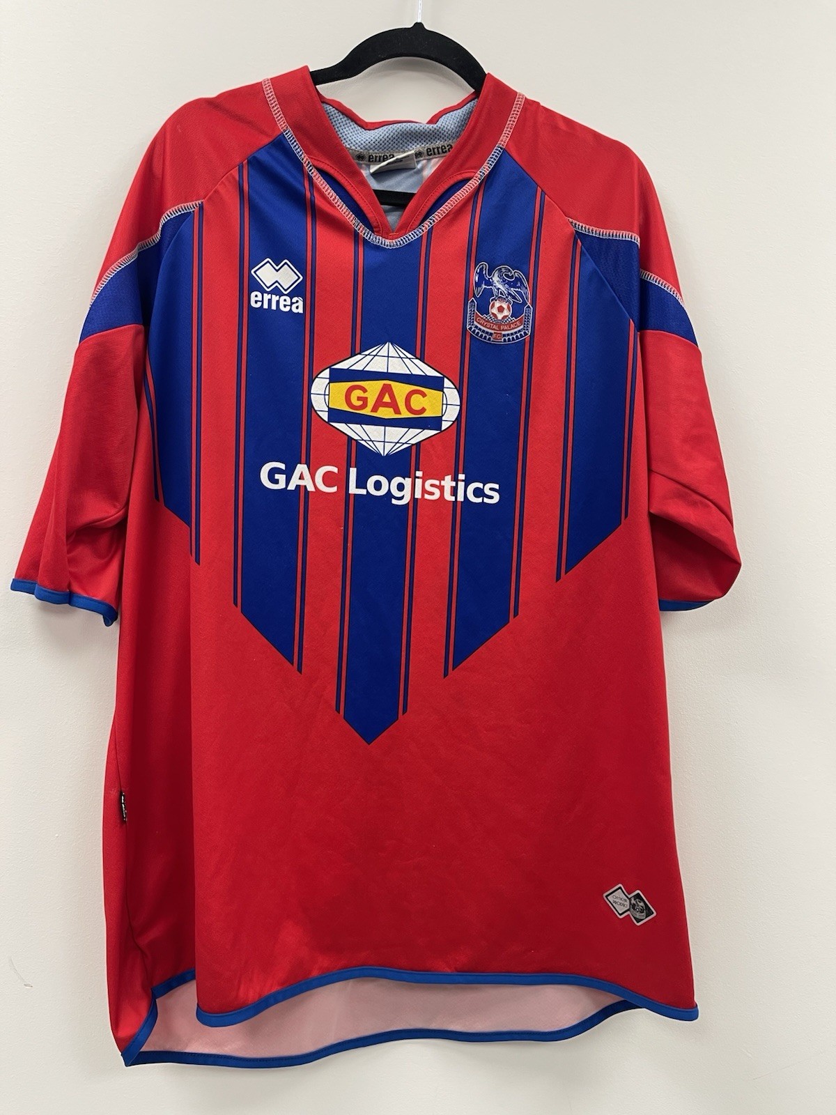 Crystal Palace FC 2007/08 Erreà Home Football Shirt Size 4XL for sale on Ebay