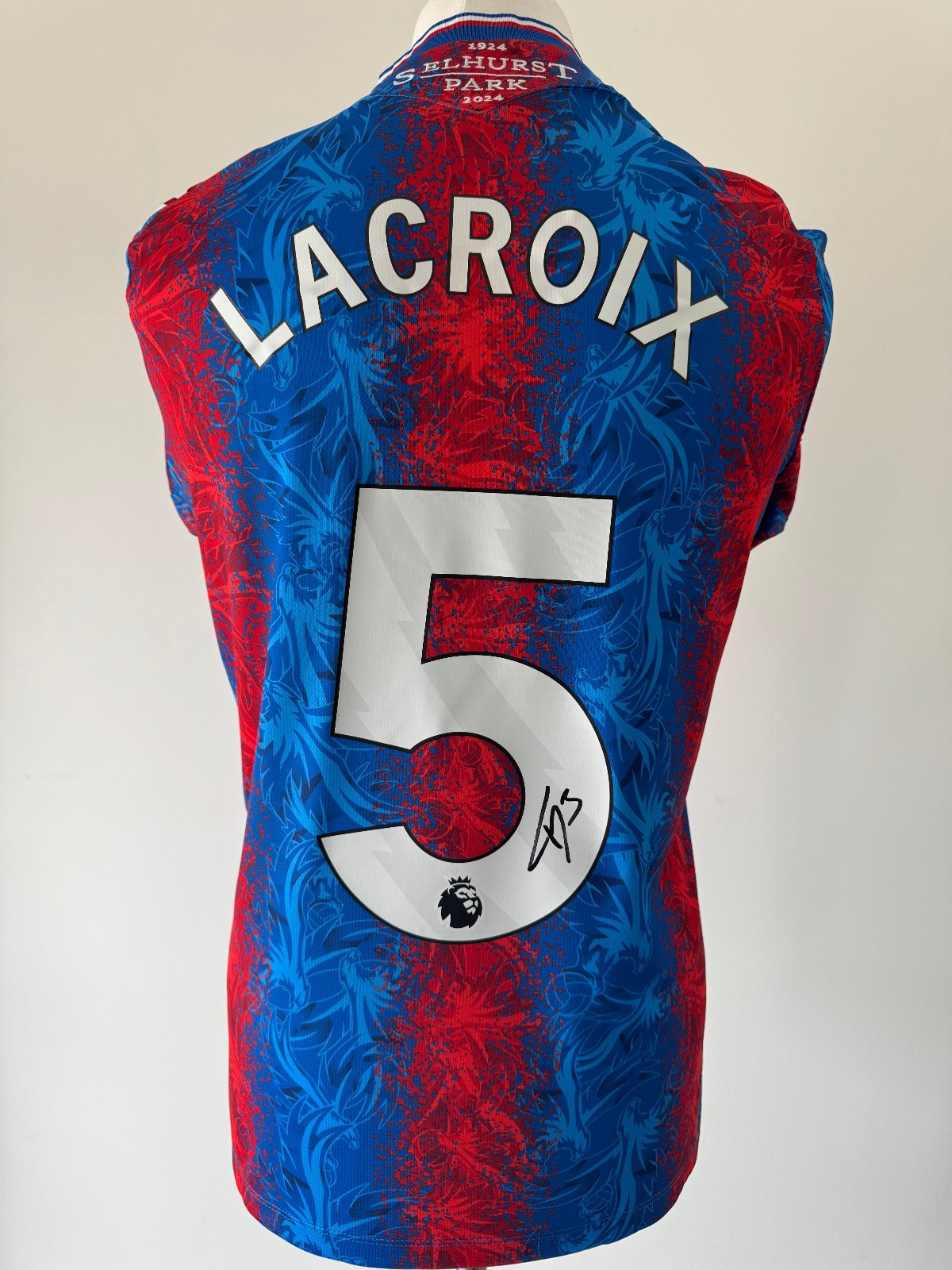 Signed MAXENCE LACROIX Shirt - Cystal Palace FA Cup Winning Shirt -PROOF/COA- for sale on Ebay