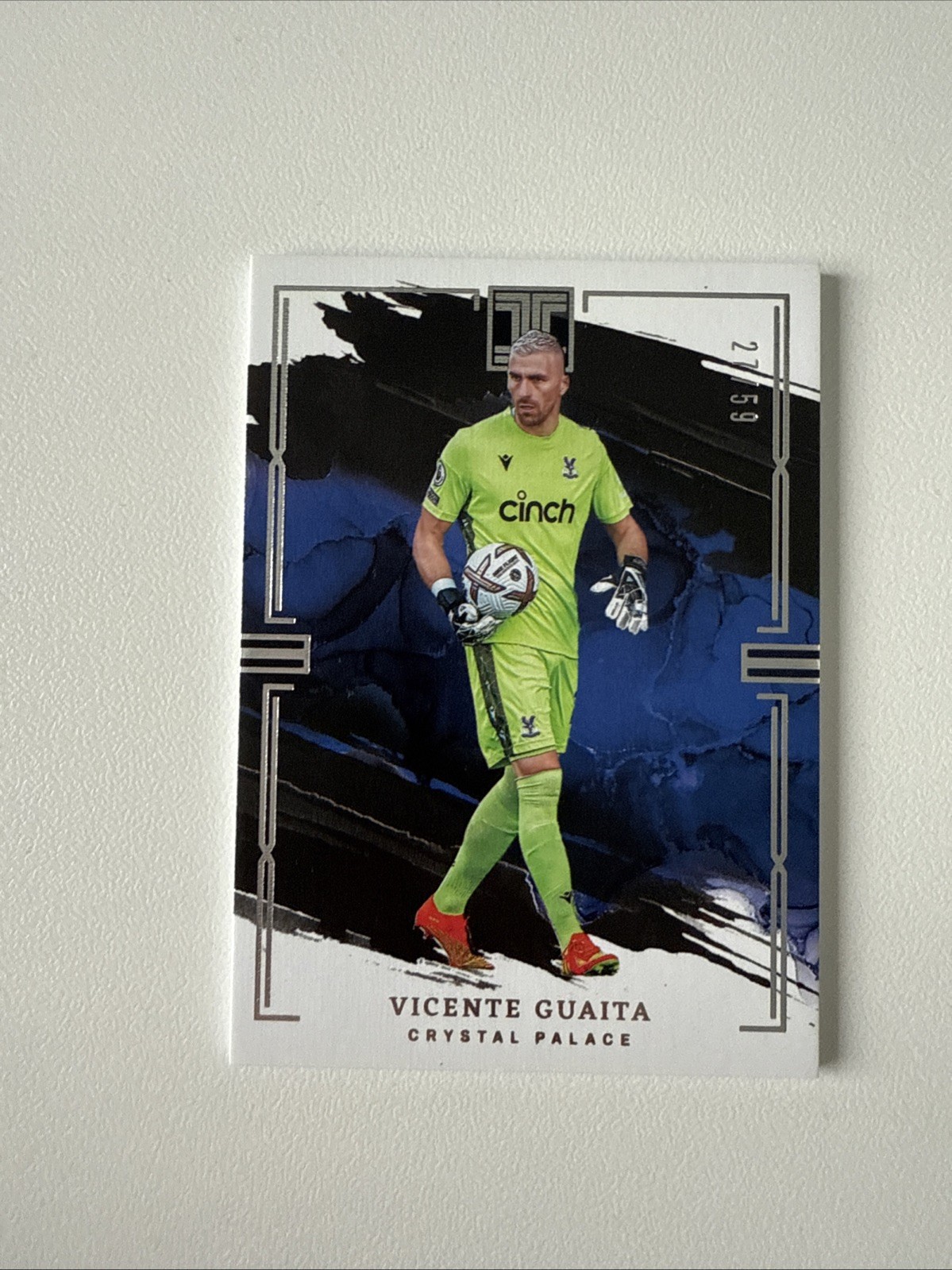 Panini Impeccable 2022-23 Premier League Vicente Guaita Crystal Palace /59 for sale on Ebay