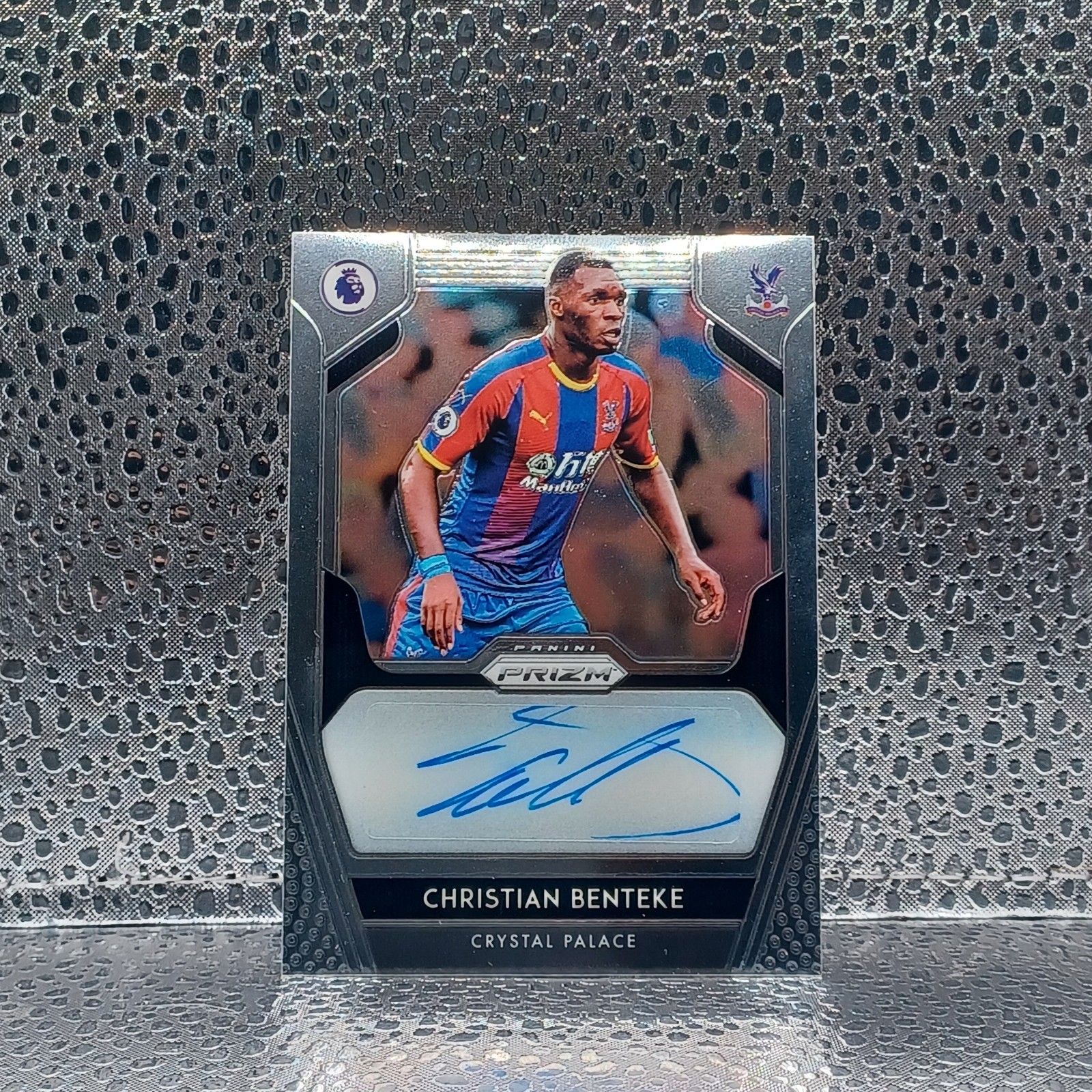 Christian Benteke Autograph 2023-24 Panini Prizm Premier League Crystal Palace for sale on Ebay