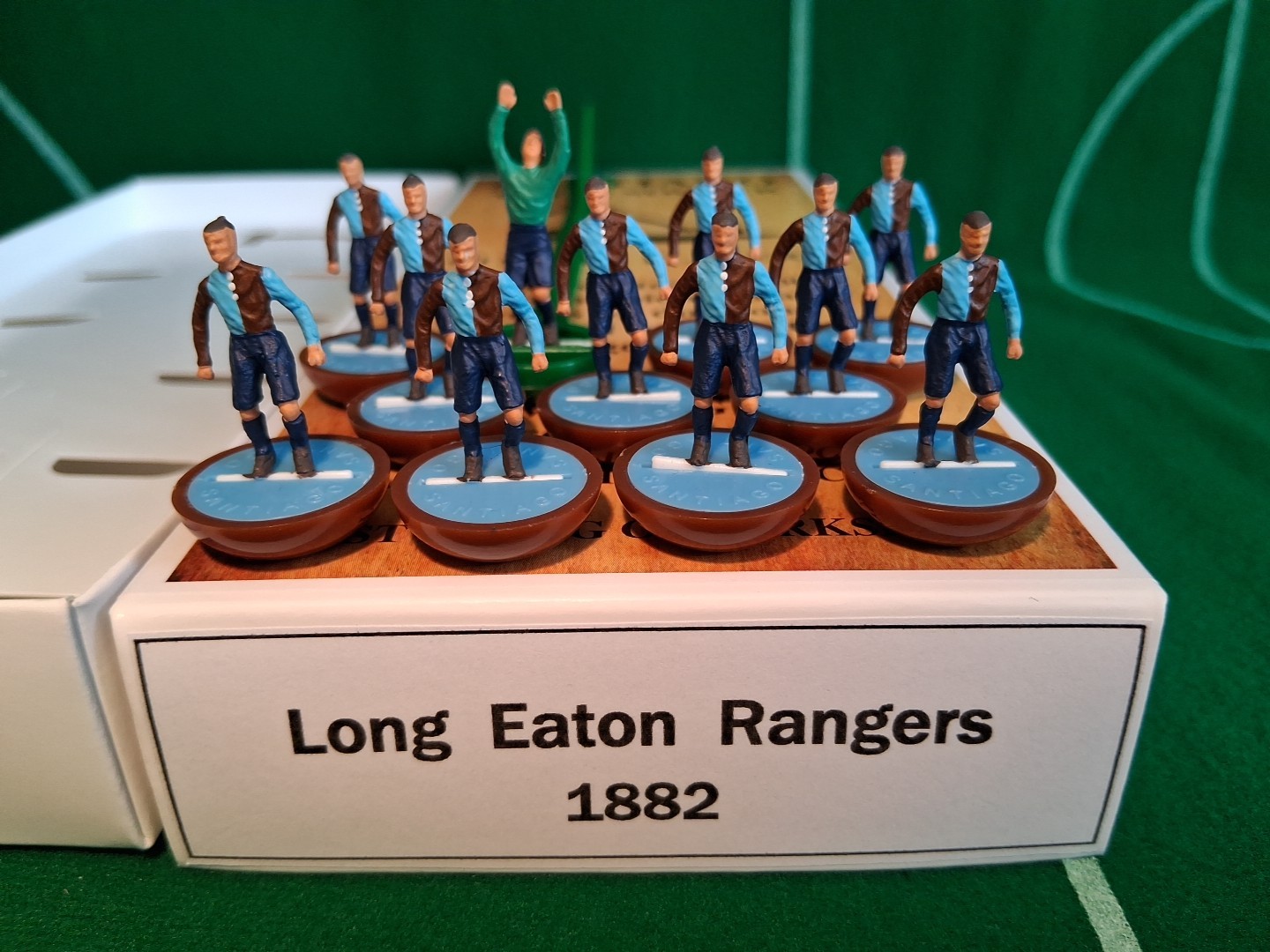 Subbuteo/Santiago Vintage Team. Long Eaton Rangers 1882.  for sale on Ebay