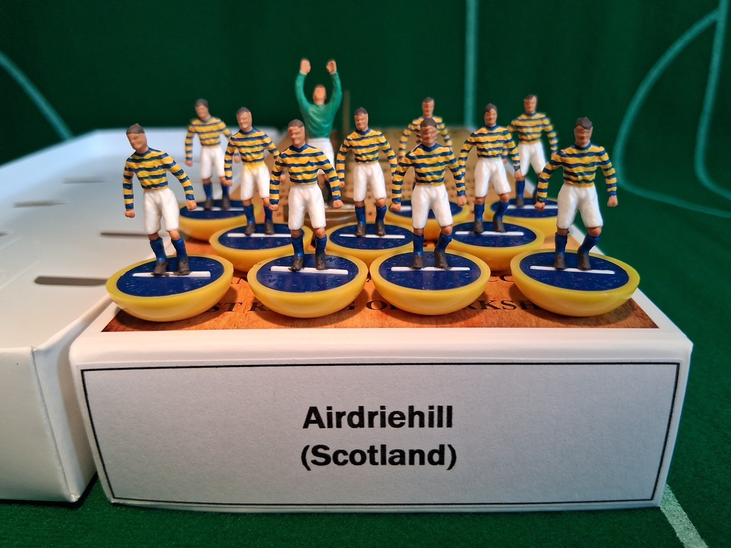 Subbuteo/Santiago Vintage Team. Airdriehill  Of Scotland. for sale on Ebay