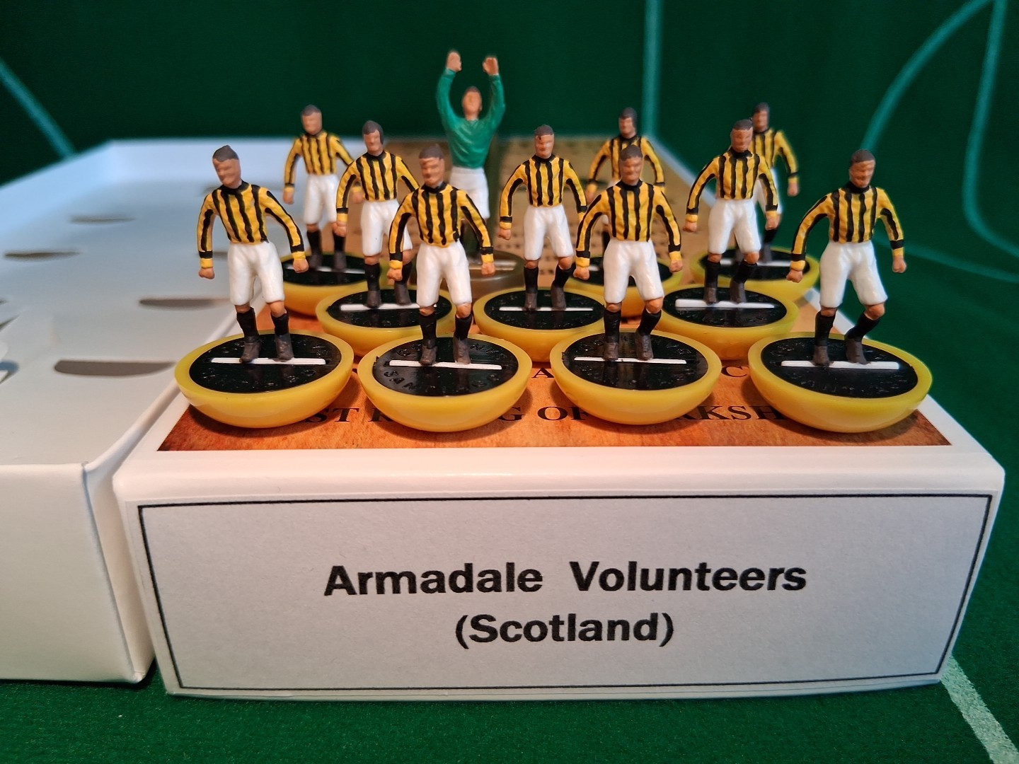 Subbuteo/Santiago Vintage Team. Armadale Volunteers Of Scotland. for sale on Ebay