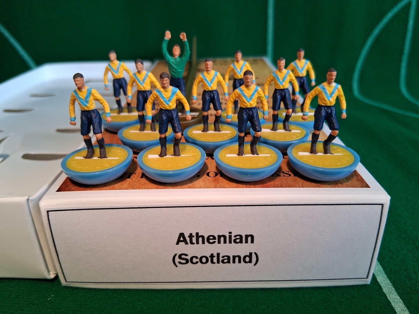 Subbuteo/Santiago Vintage Team.  Athenian Of Scotland. for sale on Ebay