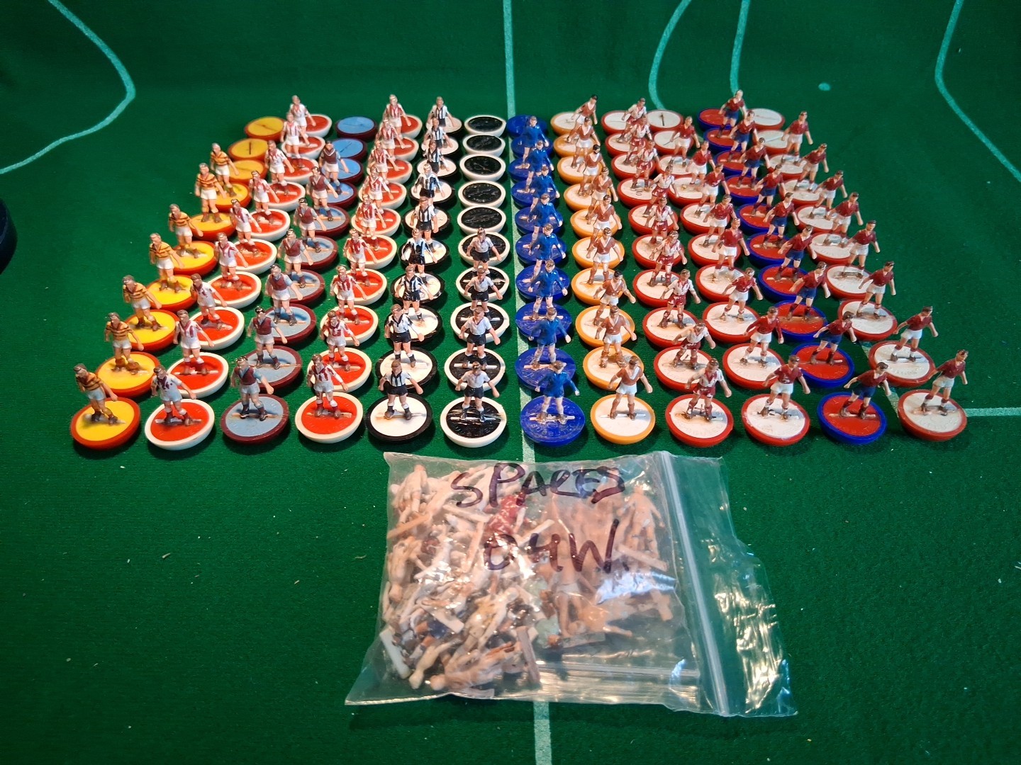 Subbuteo  OHW Job Lot 12 Incomplete Teams But With Xtra Figures. Project.  for sale on Ebay