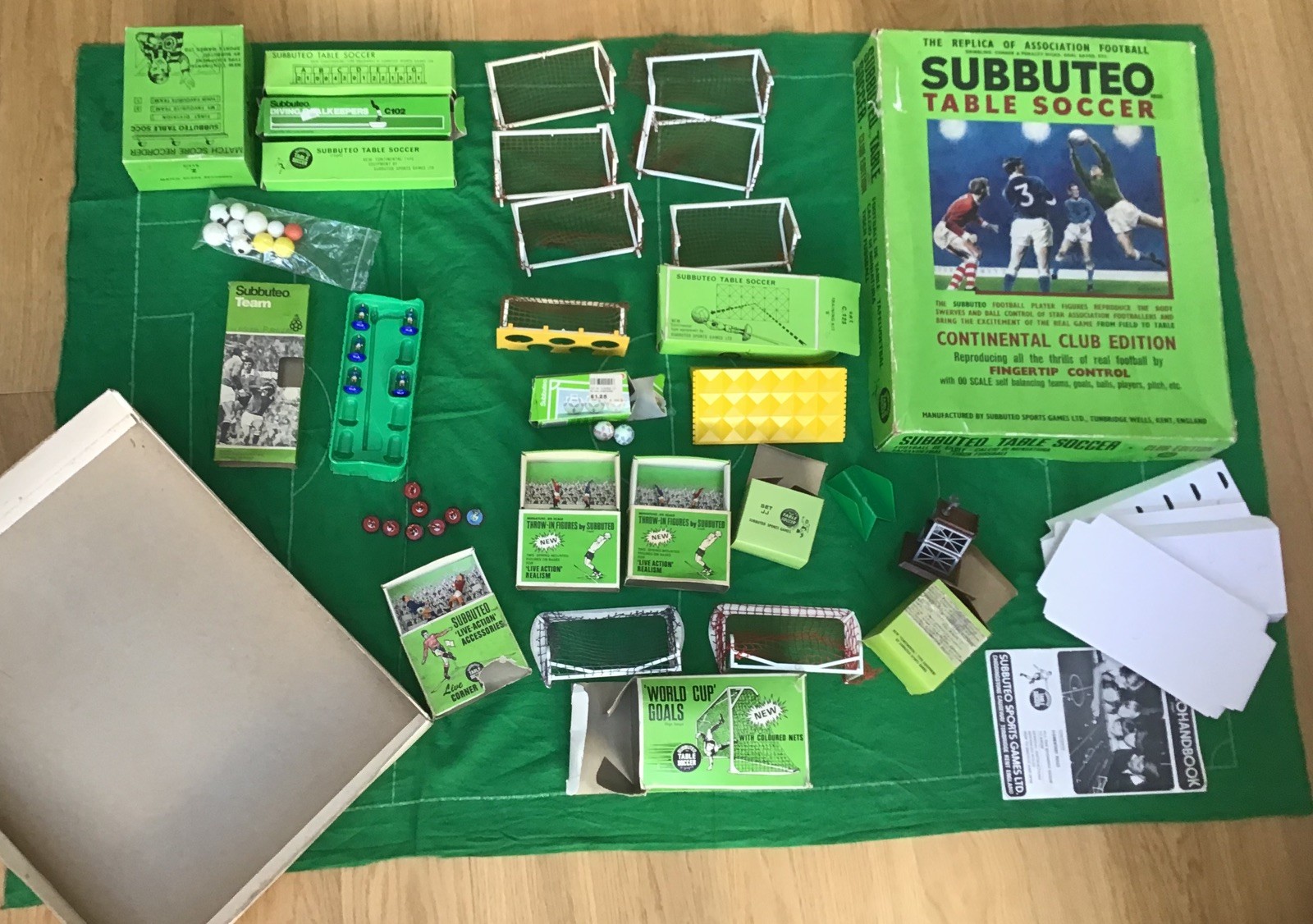 Subbuteo Joblot - accessories, zombies etc. for sale on Ebay