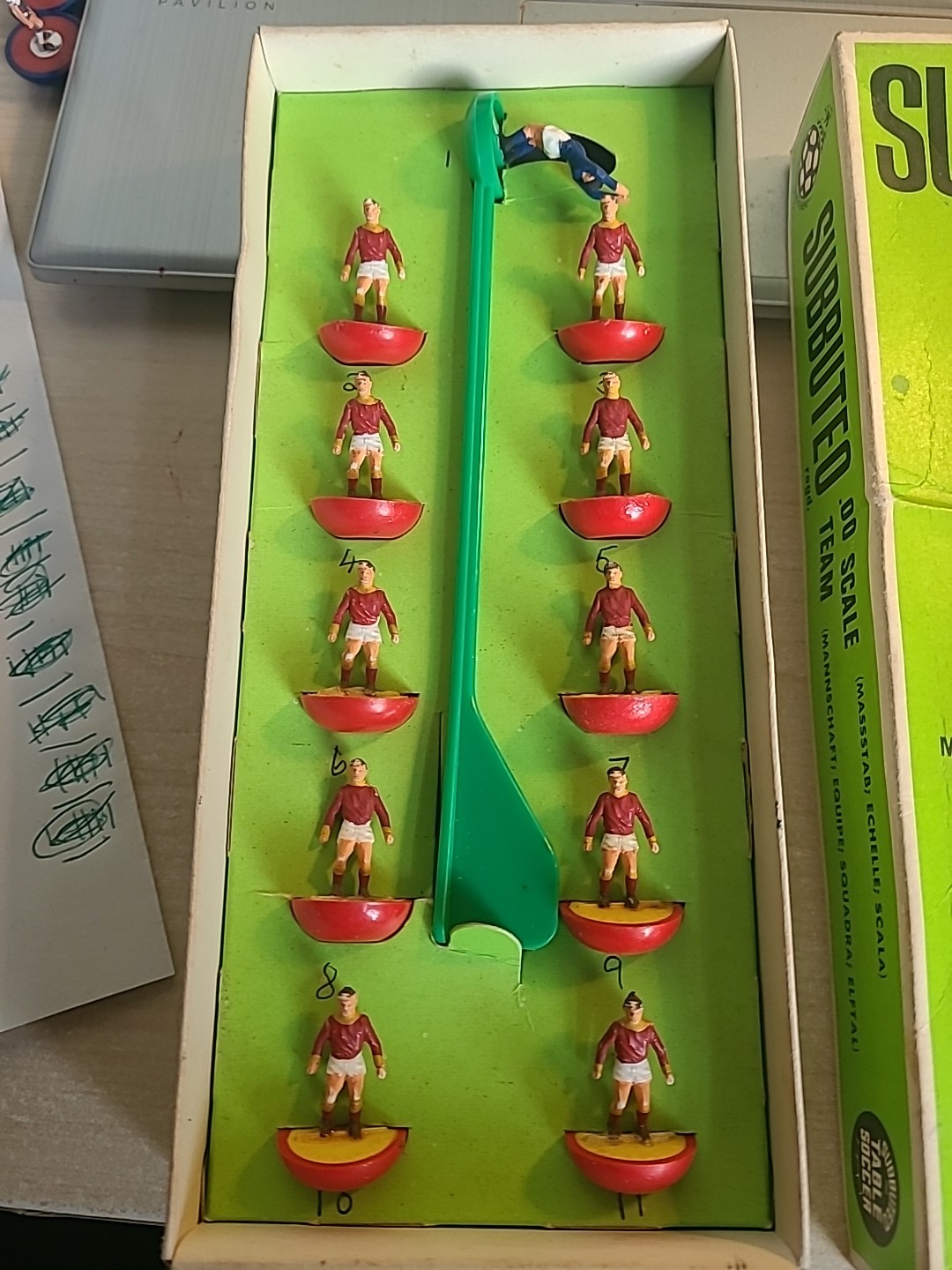 Subbuteo Hw Team Ref 93 Catazaro, Roma for sale on Ebay