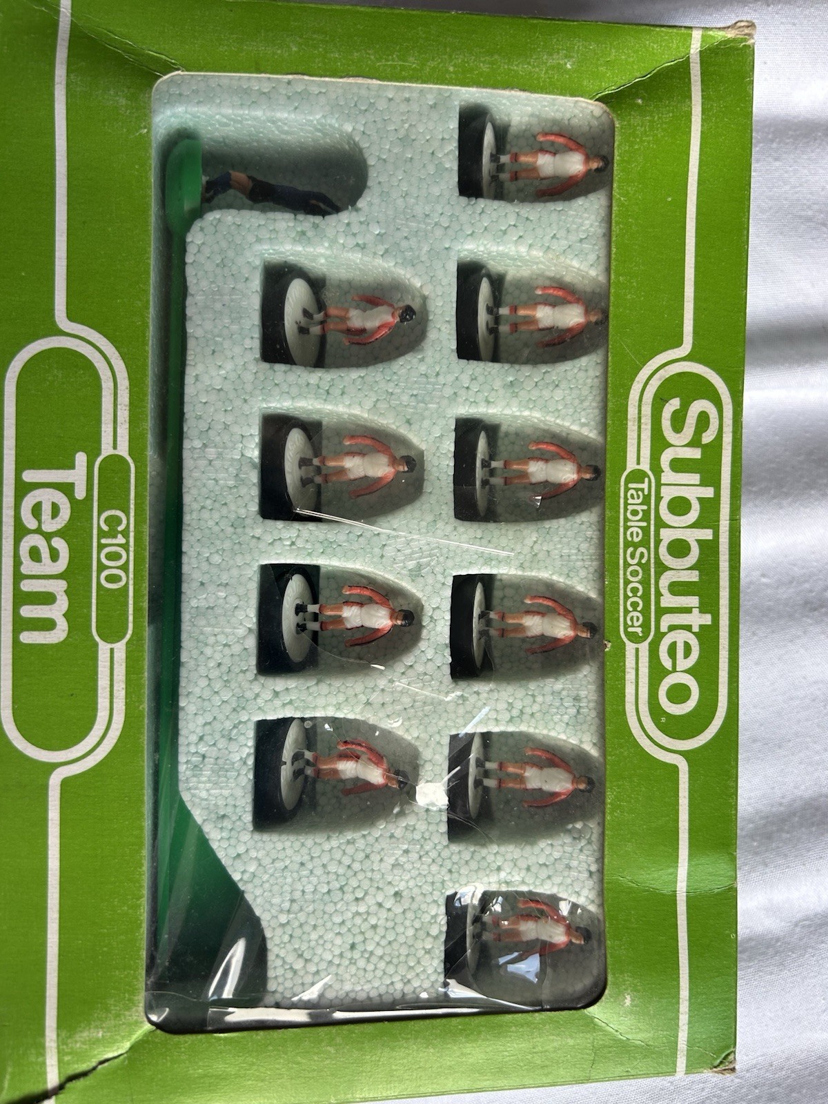 Subbuteo LW 382 Luton Town FC Football Team 1982-84 | Vintage Rare Set for sale on Ebay