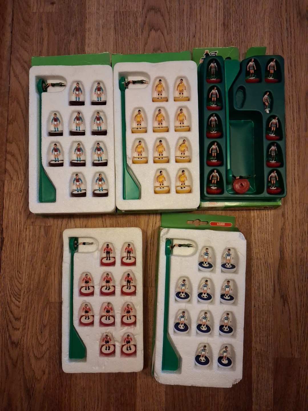 5 x Subbuteo  Lightweight Teams for sale on Ebay