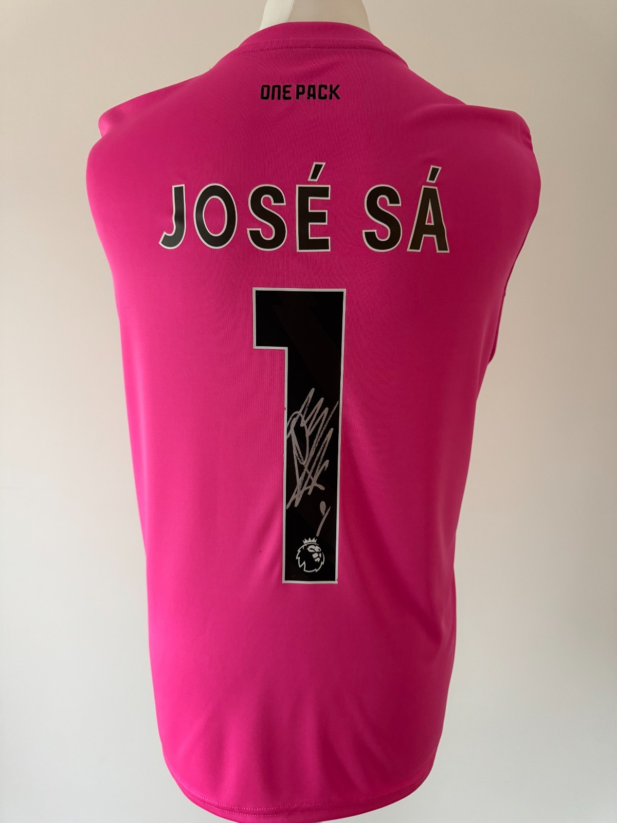 Signed JOSE SA Shirt - Wolverhampton Wanderers 24/25 - PROOF/COA - Portugal for sale on Ebay
