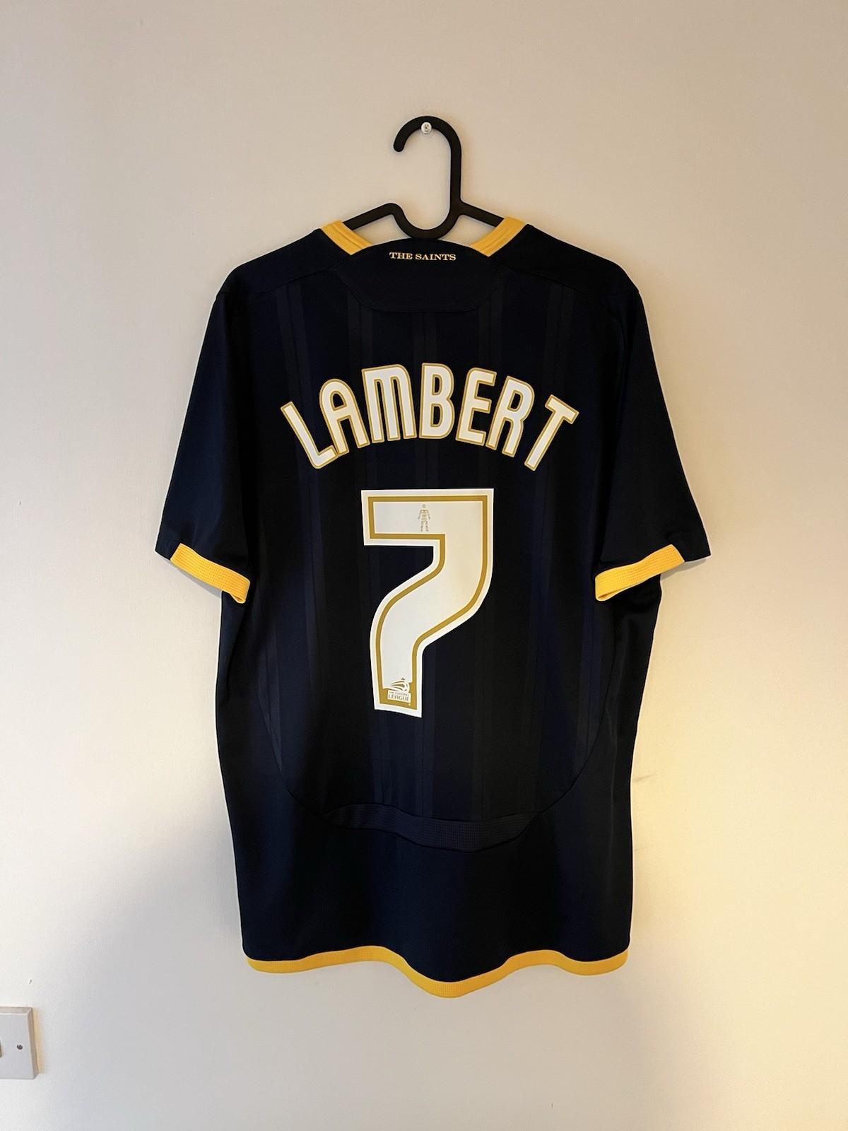 Southampton 2009/2010 Away Football Shirt, LAMBERT 7, Medium for sale on Ebay