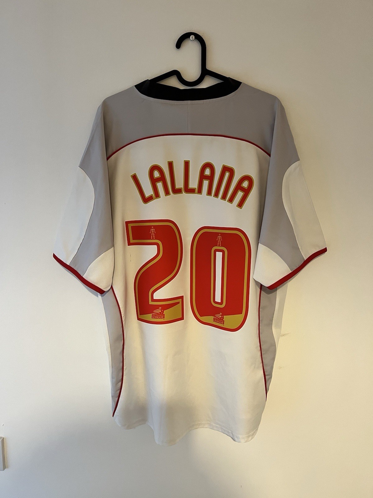Southampton 2007/2008 Third Football Shirt, LALLANA 20, Medium for sale on Ebay