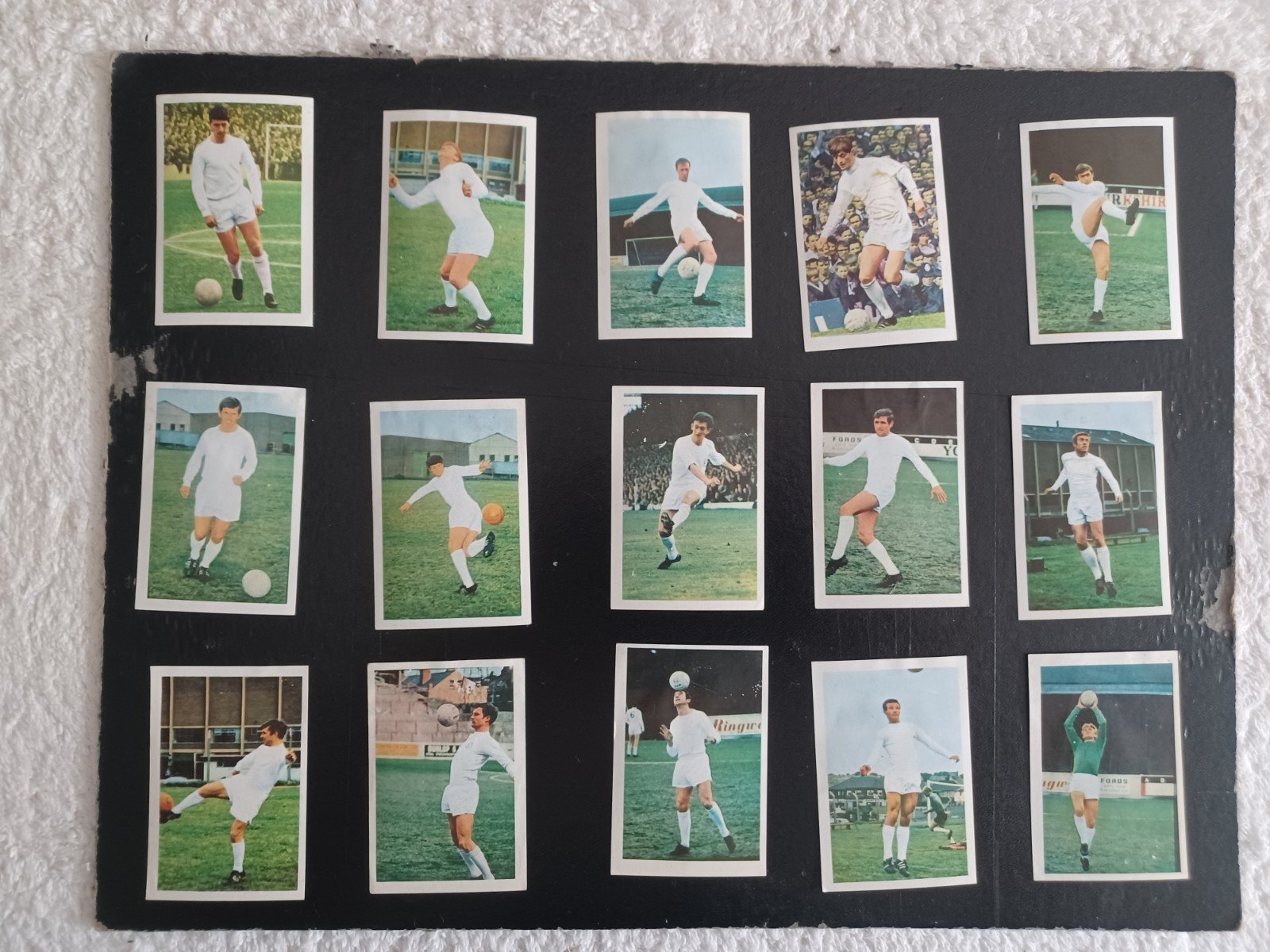 Football Cards - LEEDS UNITED x 15 - FKS Soccer Stars 1969/70 - Removed Album for sale on Ebay