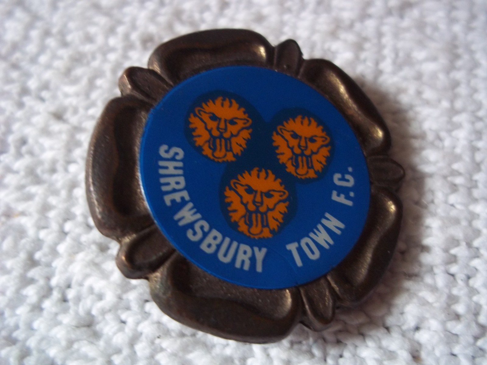 Shrewsbury Town Football Supporters Club Badge for sale on Ebay