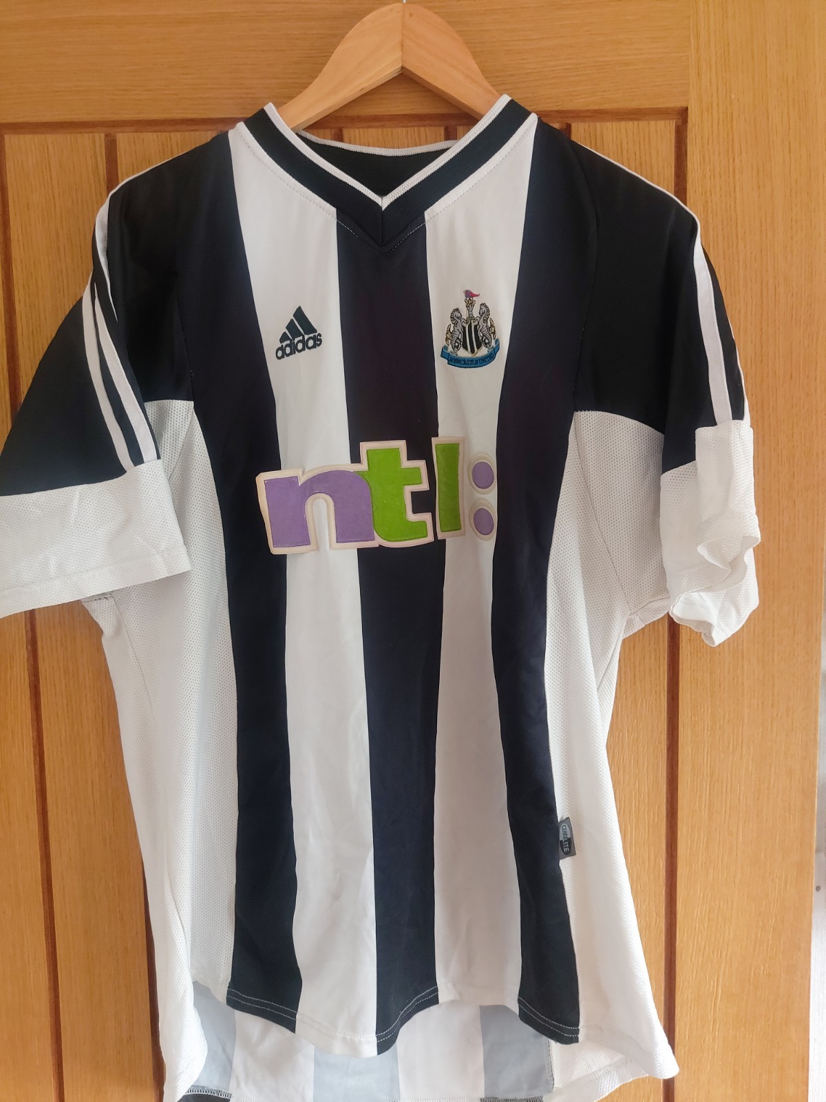 Adidad Original- Newcastle United Home 2002/03 Shirt- Size XL for sale on Ebay