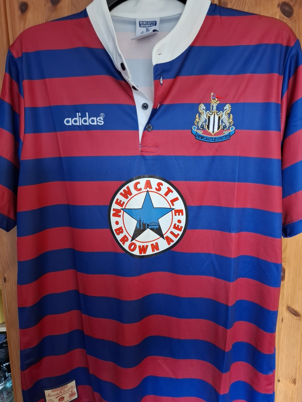 Newcastle United Remake Lightweight Away Shirt From 1995-96 Season,size XL. for sale on Ebay
