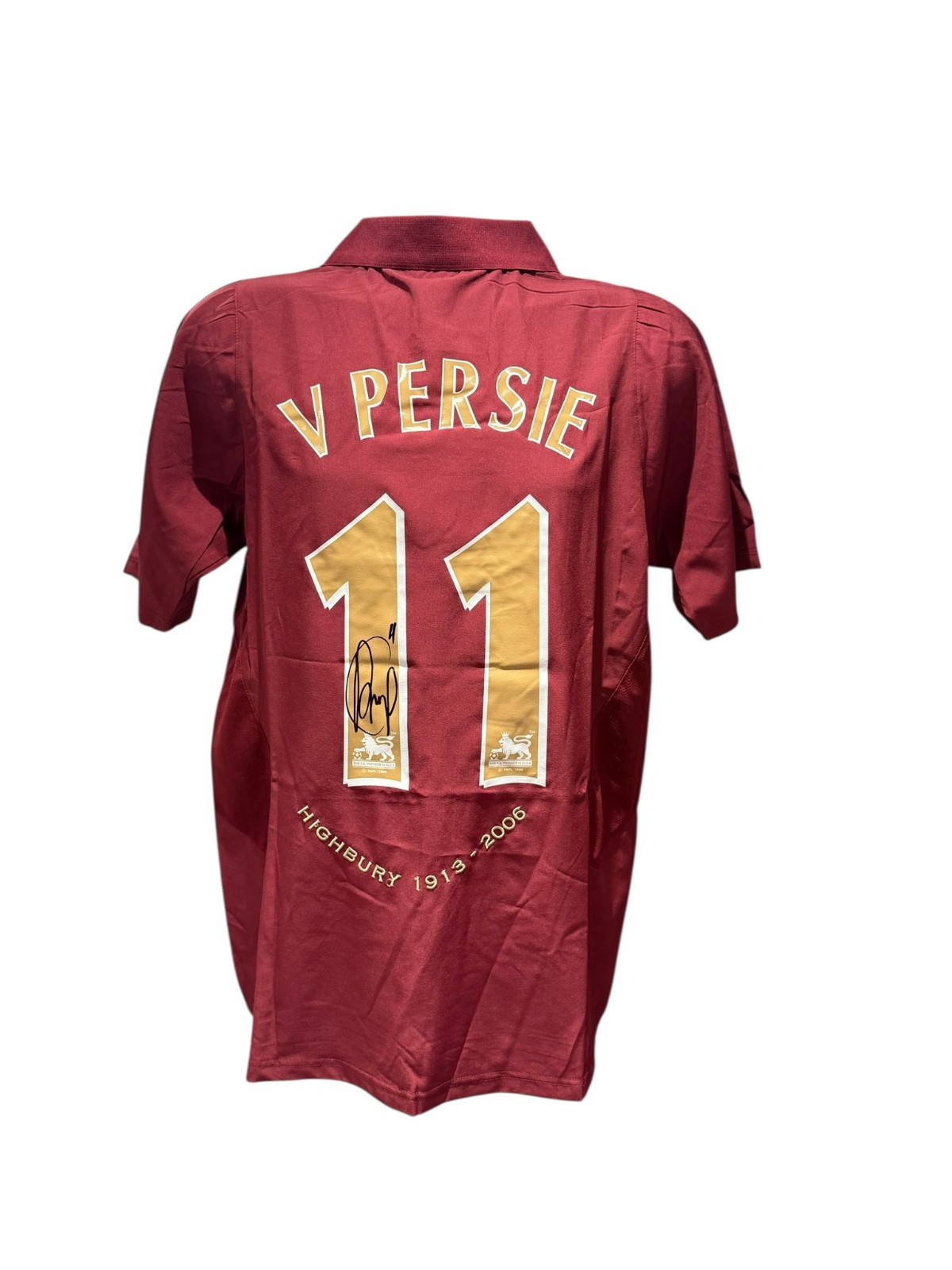 Robin Van Persie Hand signed Arsenal shirt - Netherlands - COA for sale on Ebay