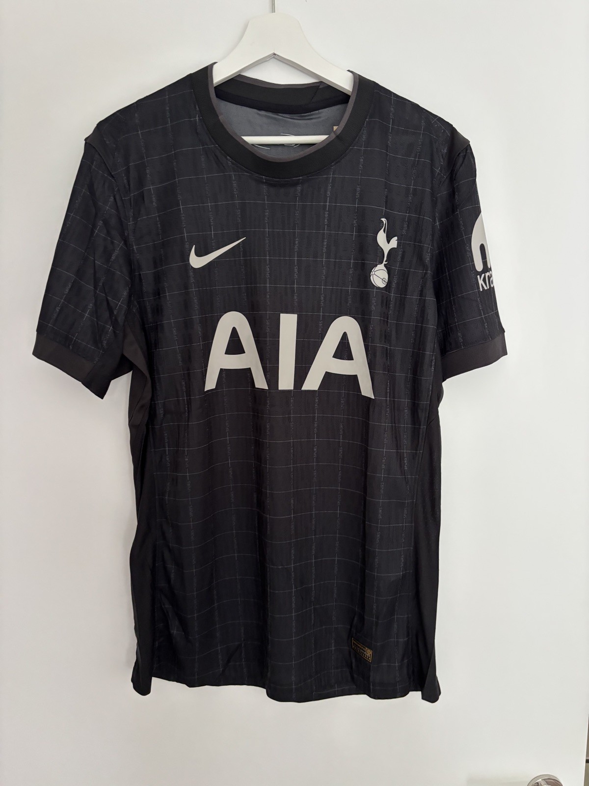 Tottenham Hotspur’s Spurs Football Shirt Away 25/26 NEW Black Player Edition L for sale on Ebay