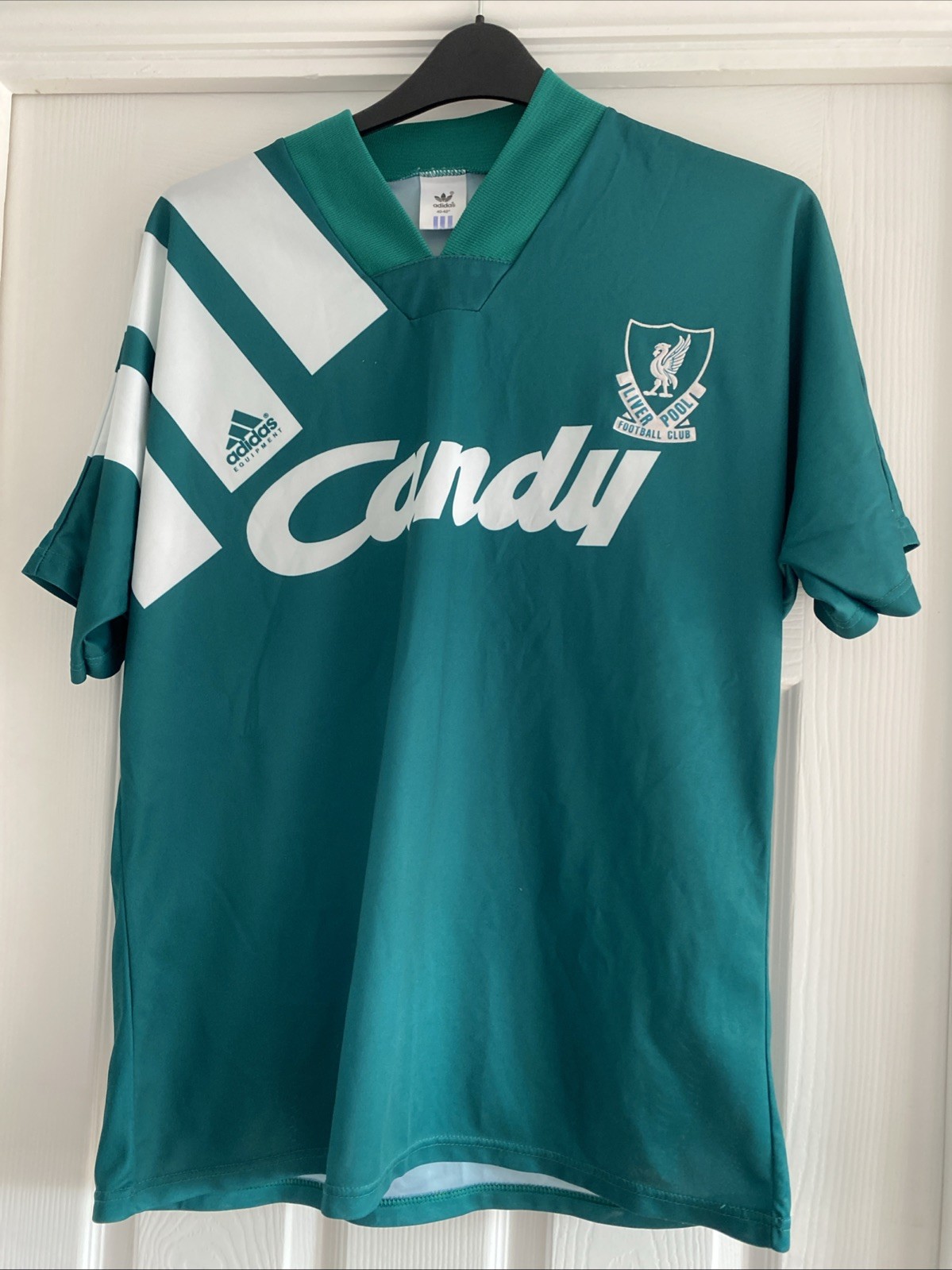 Liverpool FC Green candy Shirt for sale on Ebay