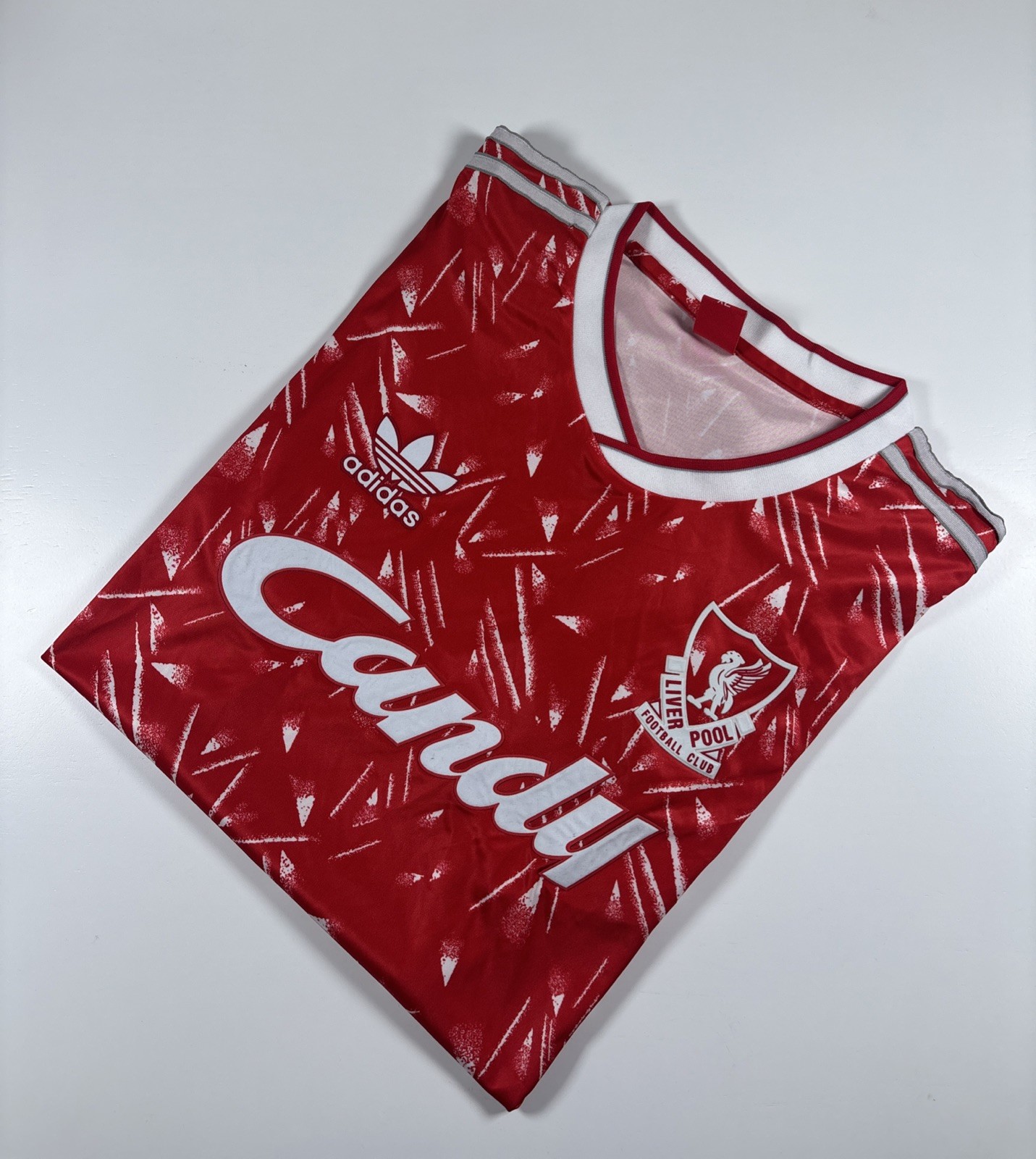 Authentic Liverpool Fc 1989/91 Home Shirt. Size XL. for sale on Ebay