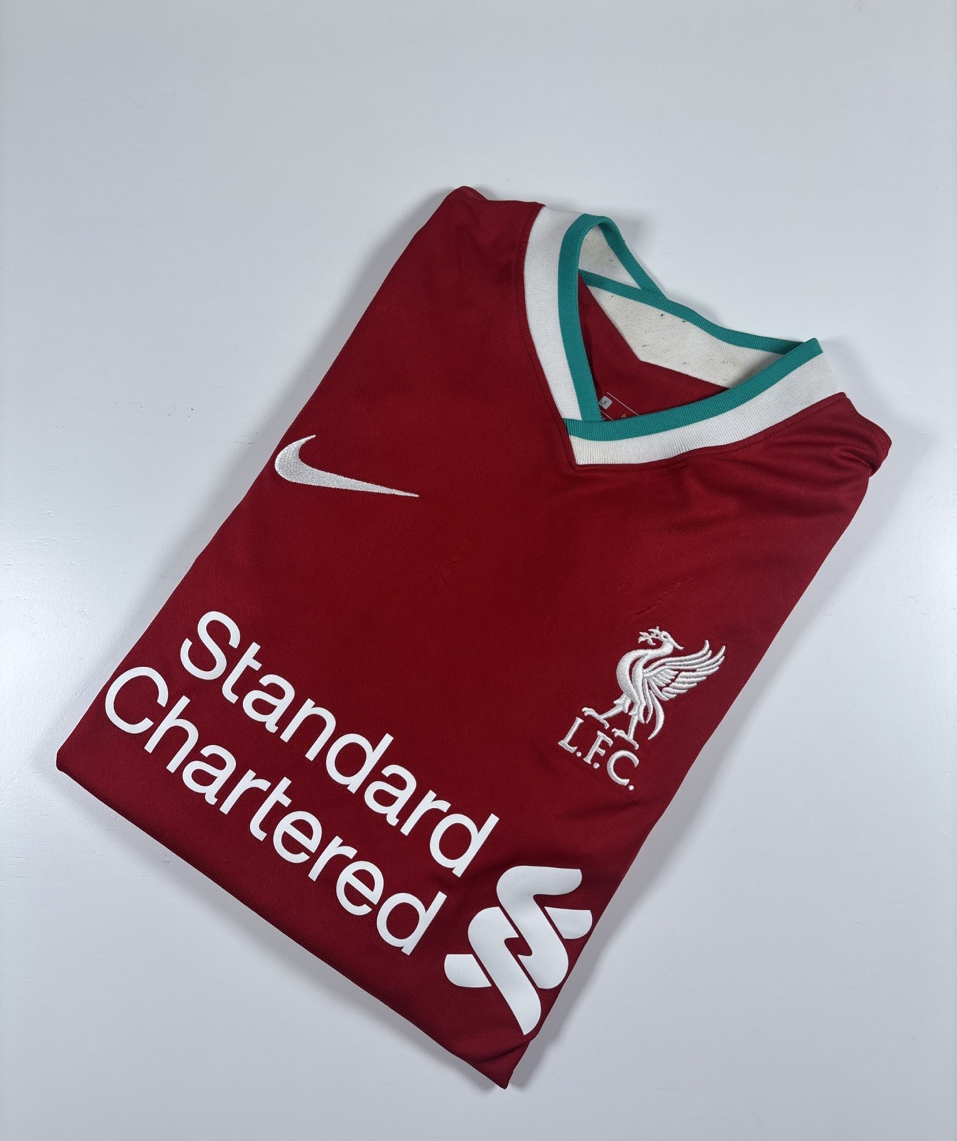 Authentic Nike Liverpool 2020/21 Home Shirt. “Salah 11”. Size Small. for sale on Ebay