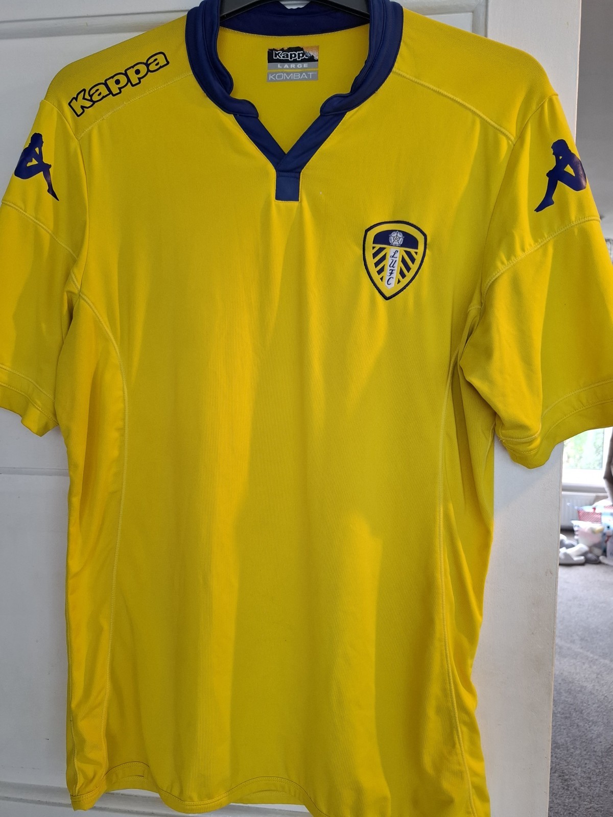 Leeds United Kappa 2015-16 Away Shirt,Large. Used Condition. for sale on Ebay