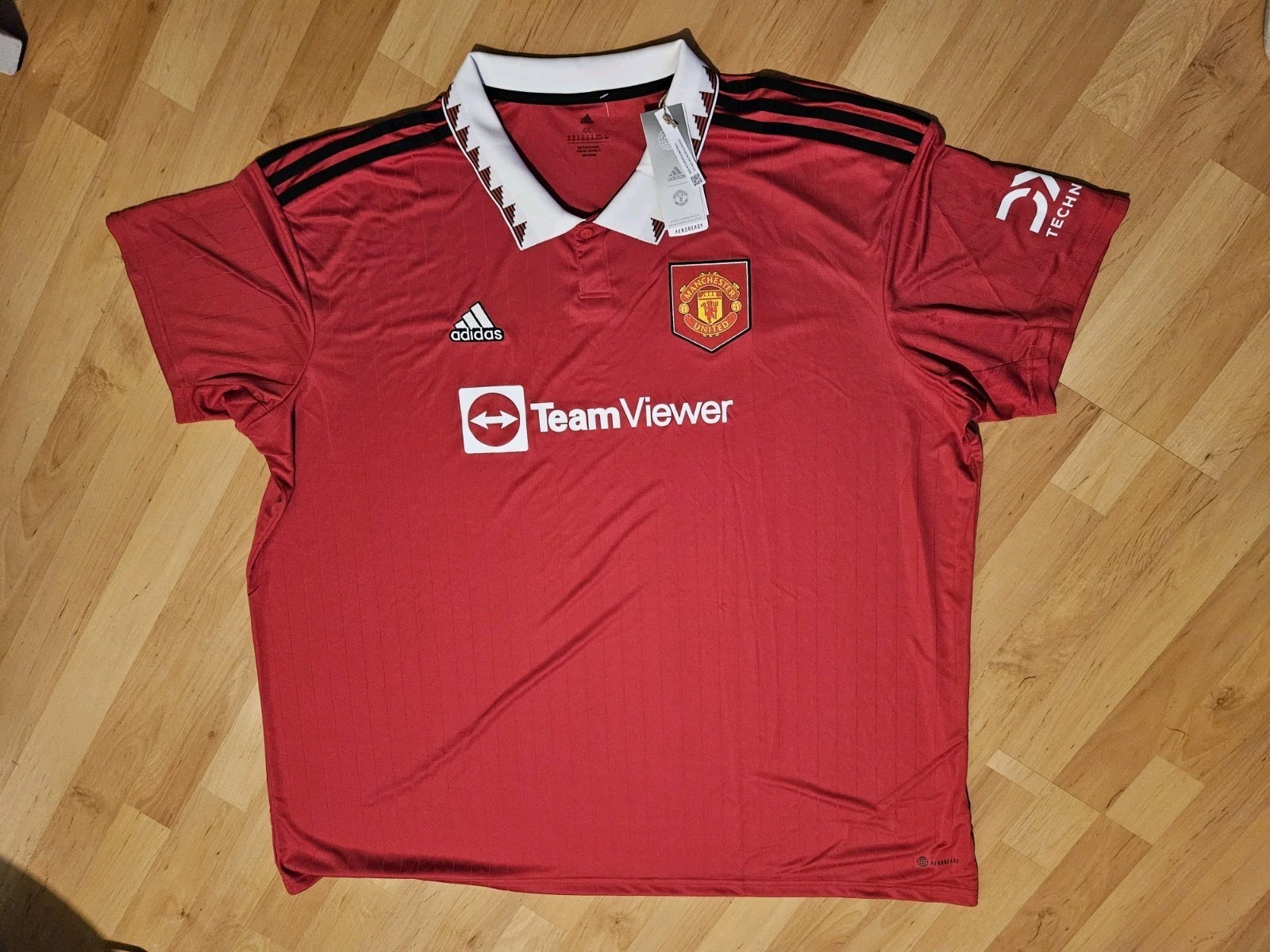 Manchester United Adidas Home Shirt 2022/23 Bnwt 4xl for sale on Ebay