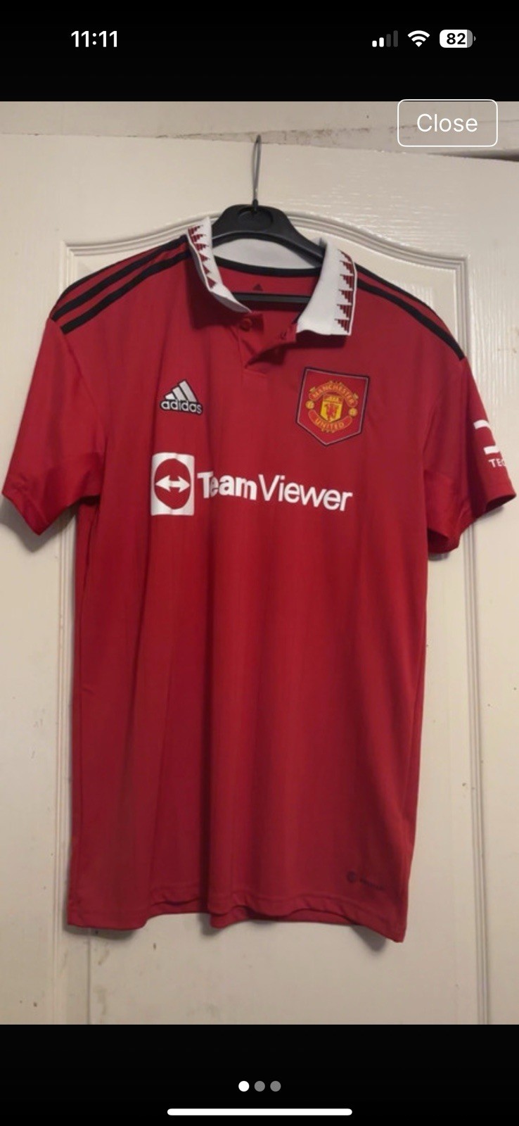 Manchester United Football Shirt Jersey 2022/23 Home (M) for sale on Ebay