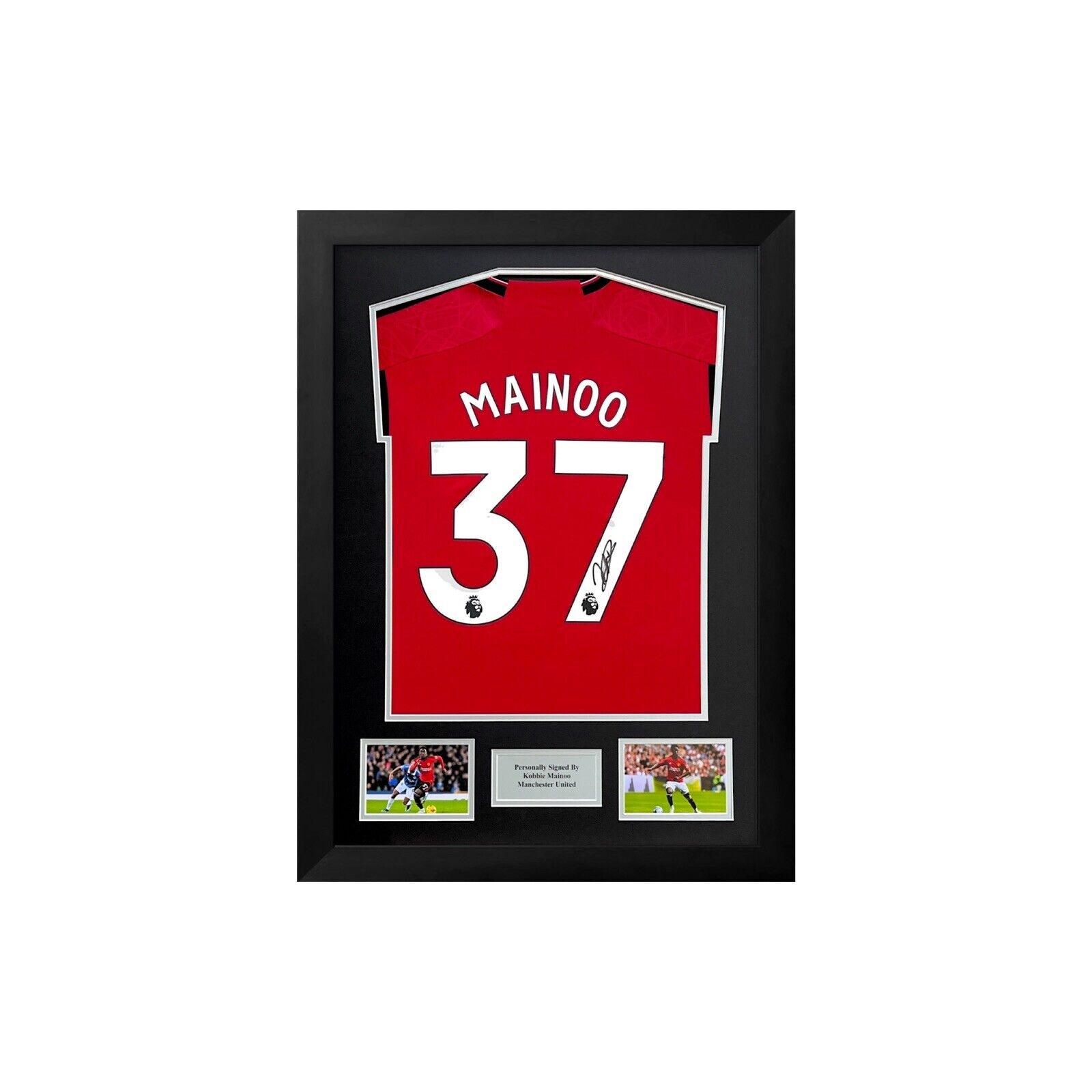 Kobbie Mainoo Signed Manchester United Shirt With  COA for sale on Ebay