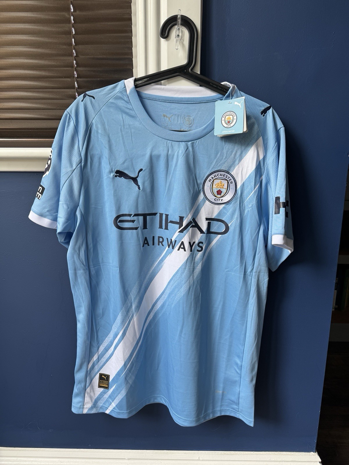 Manchester City Home Shirt 25/26 Size Large New With Tags for sale on Ebay