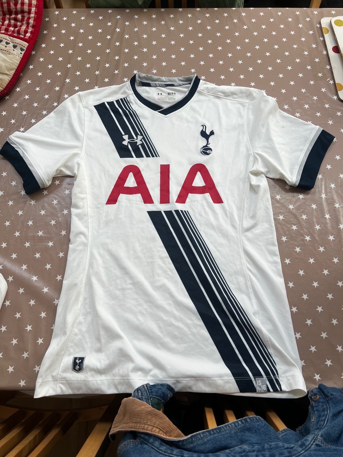 Tottenham Hotspur 2015 - 2016 Under Armour Home Football Shirt | Men's medium for sale on Ebay