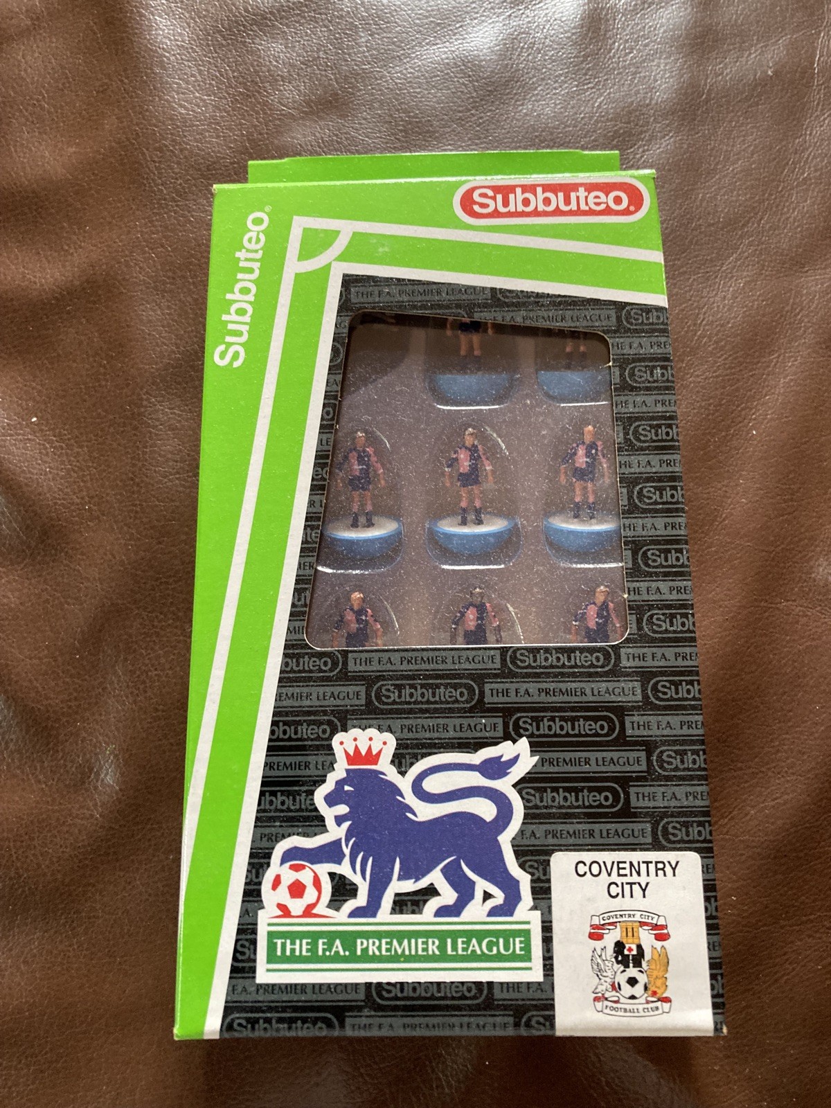 Subbuteo Coventry City 2nd Away 21/22 Lightweight Team; Hand Painted Boxed for sale on Ebay