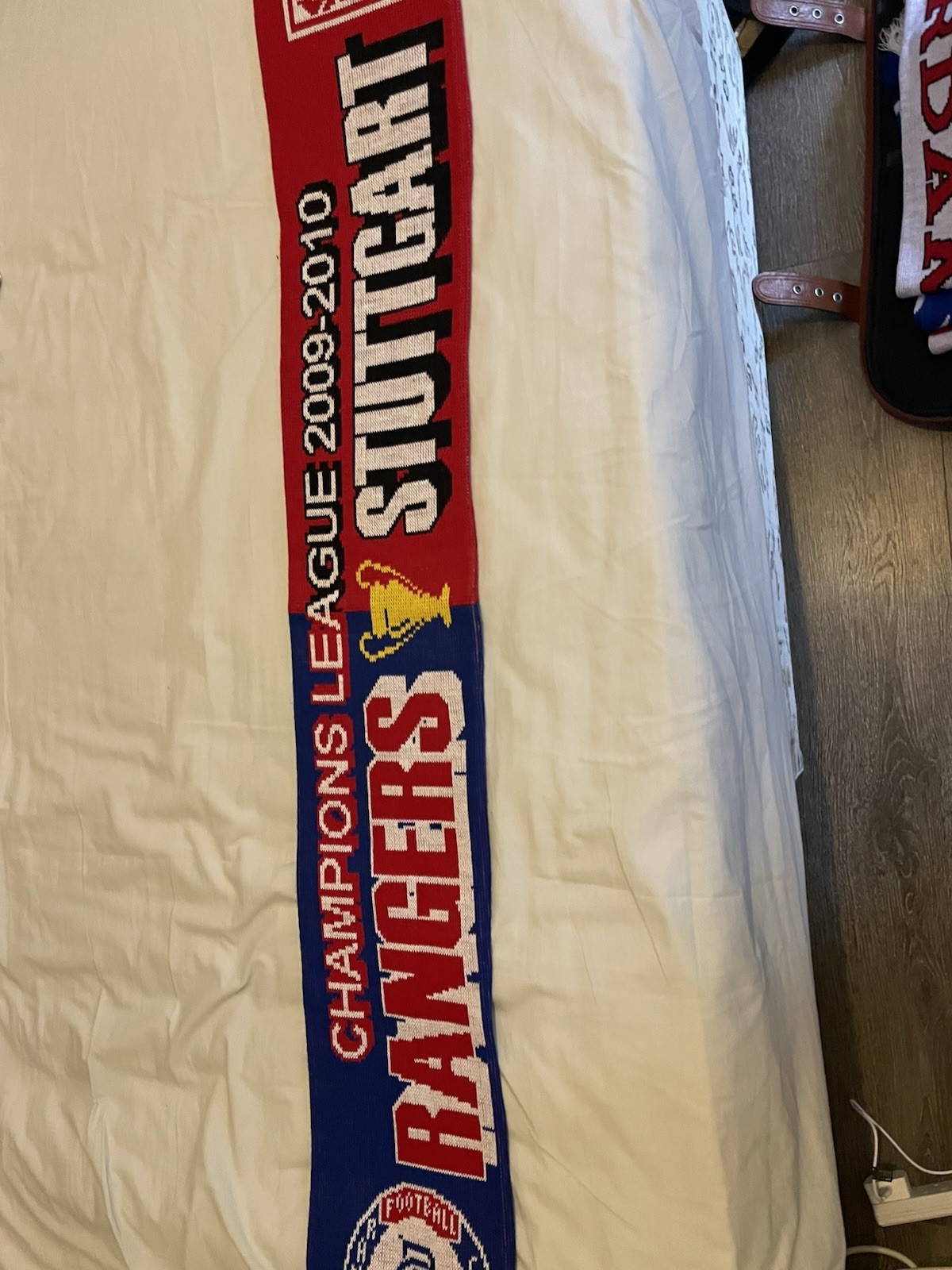 Rangers V Stuttgart Scarf for sale on Ebay