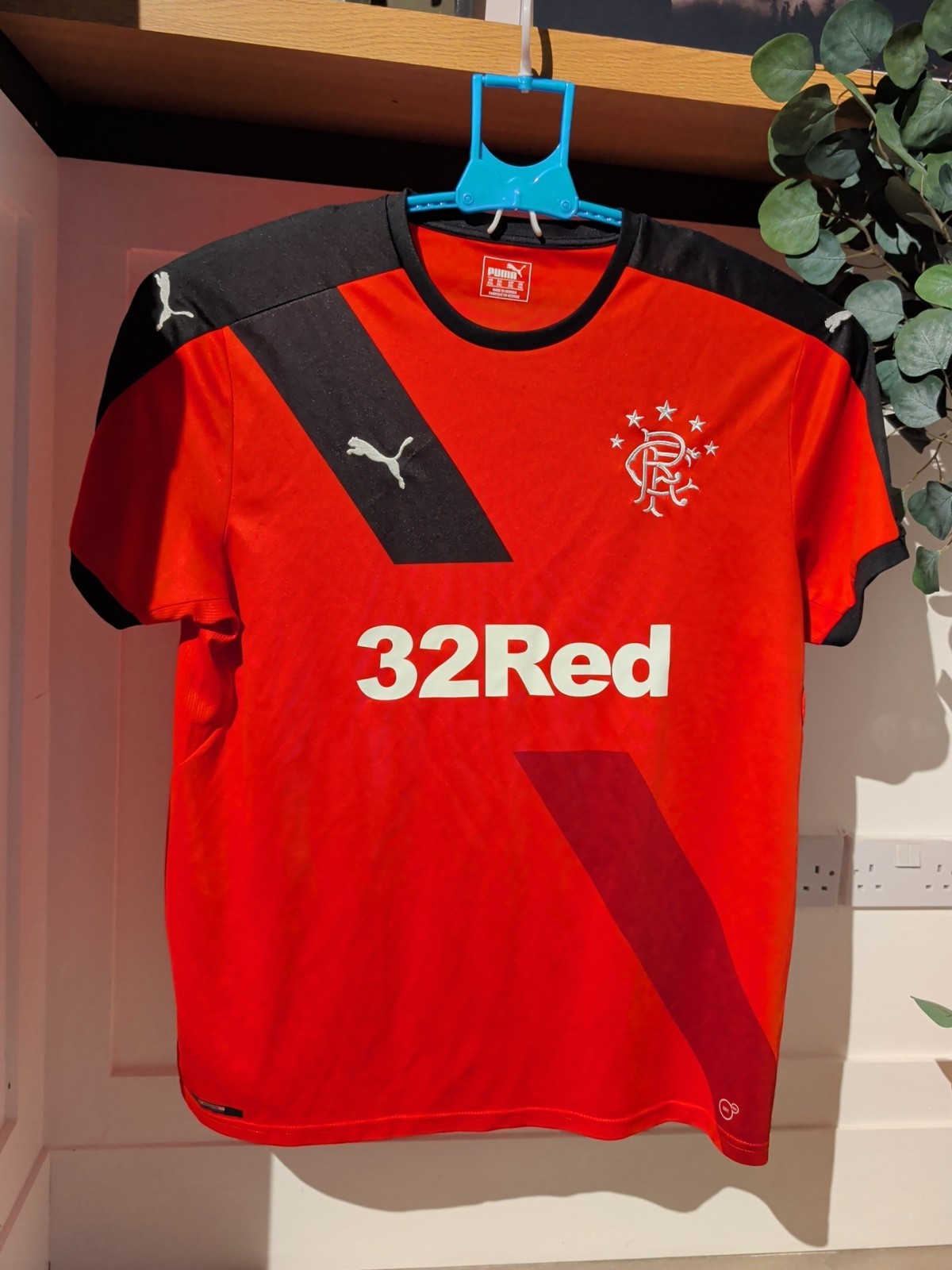 Puma Glasgow Rangers FC 2015/16 Away Football Soccer Shirt Jersey Men's for sale on Ebay