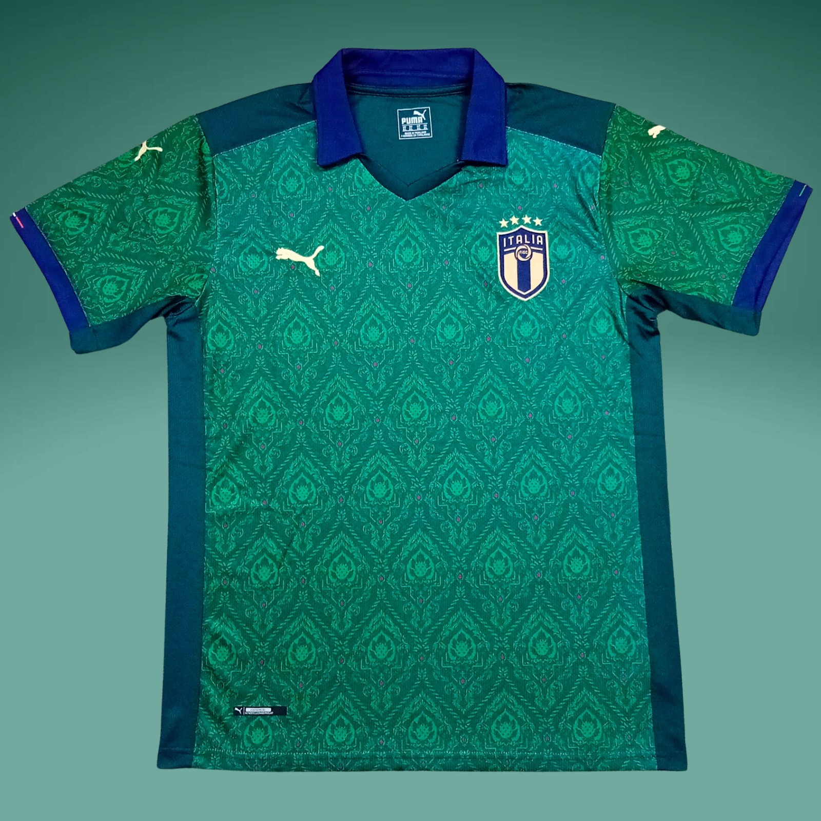 Italy Football Shirt XL 3rd Away Renaissance Jersey Maglia Italia 2020 2021 CC30 for sale on Ebay