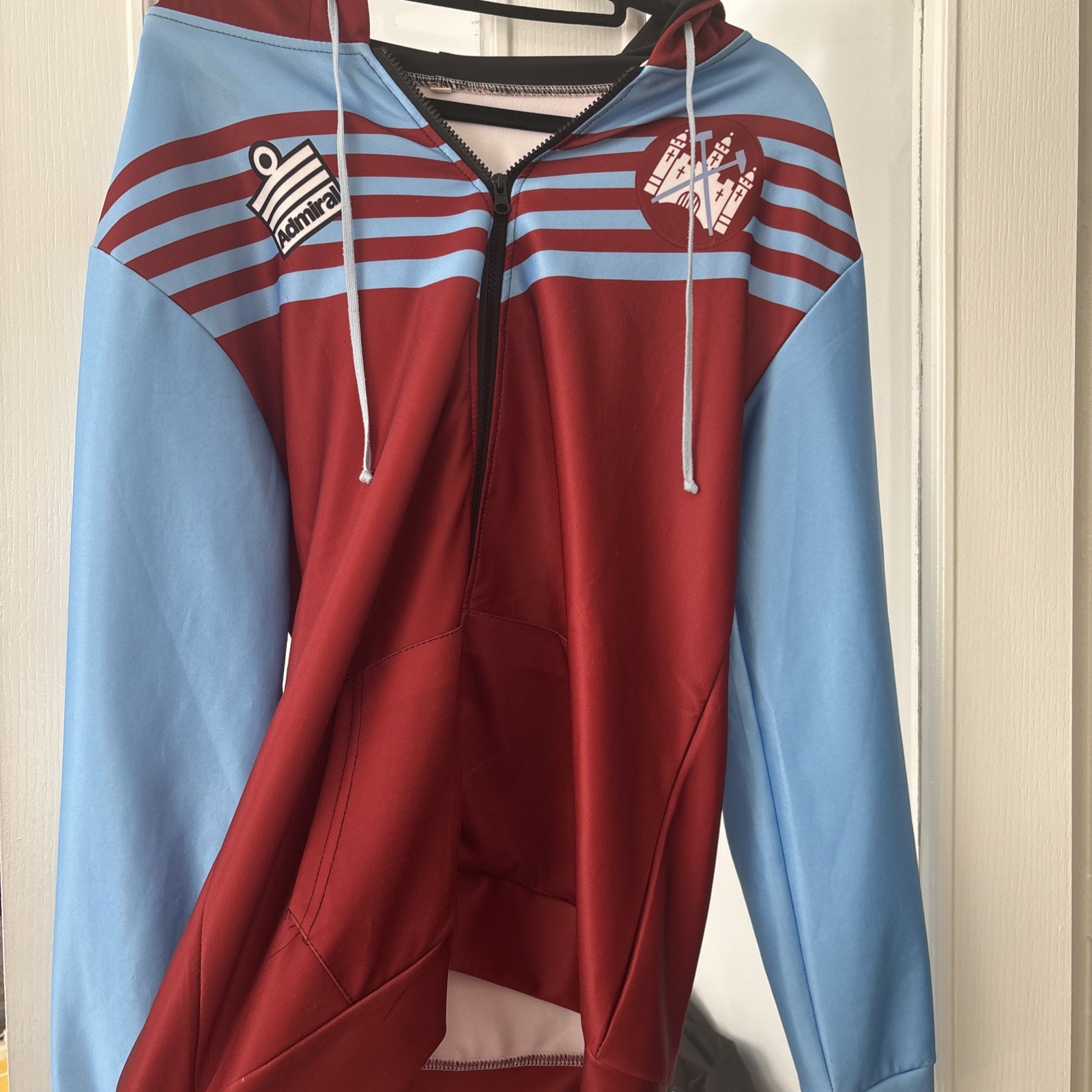 West Ham Admiral Hoodie Large for sale on Ebay