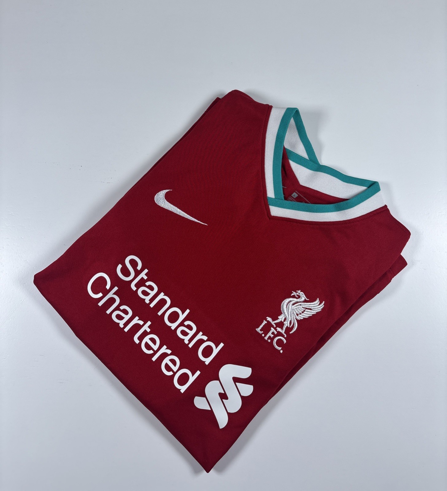Authentic Nike Liverpool 2020/21 Home Shirt. Size Large Boys.  for sale on Ebay