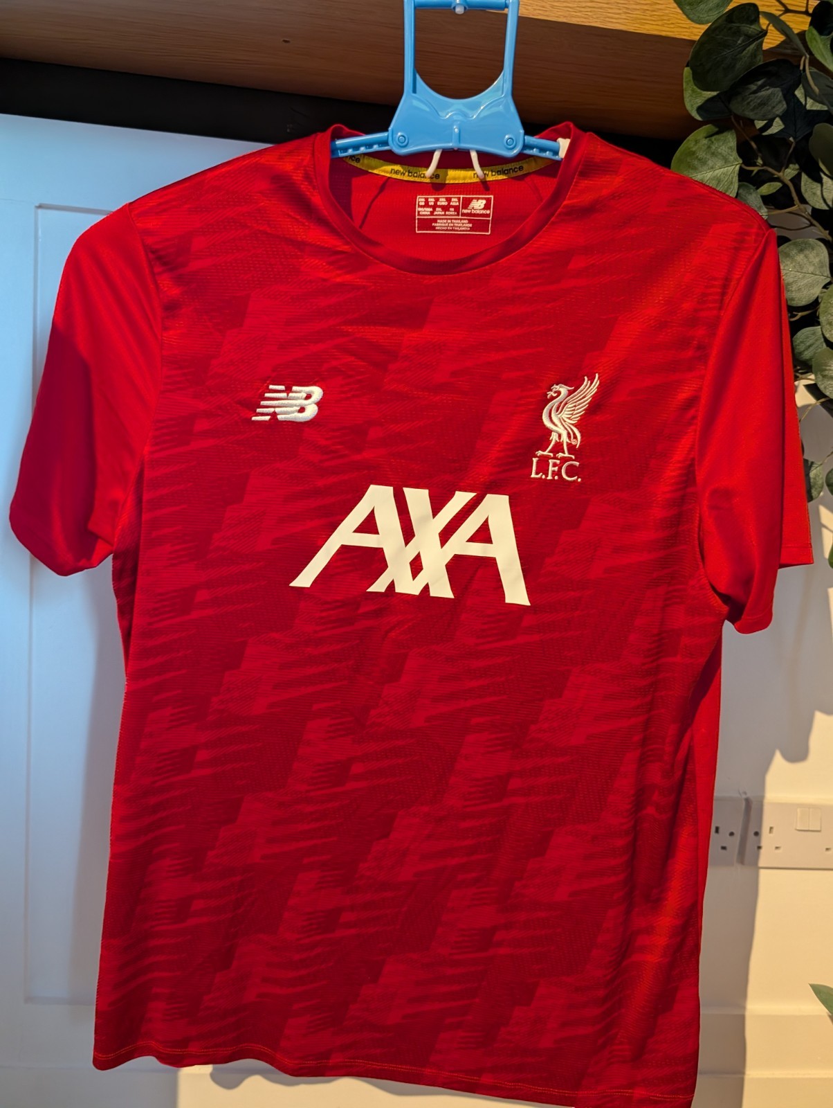 Liverpool FC New Balance 2019/20 Red Training Shirt for sale on Ebay