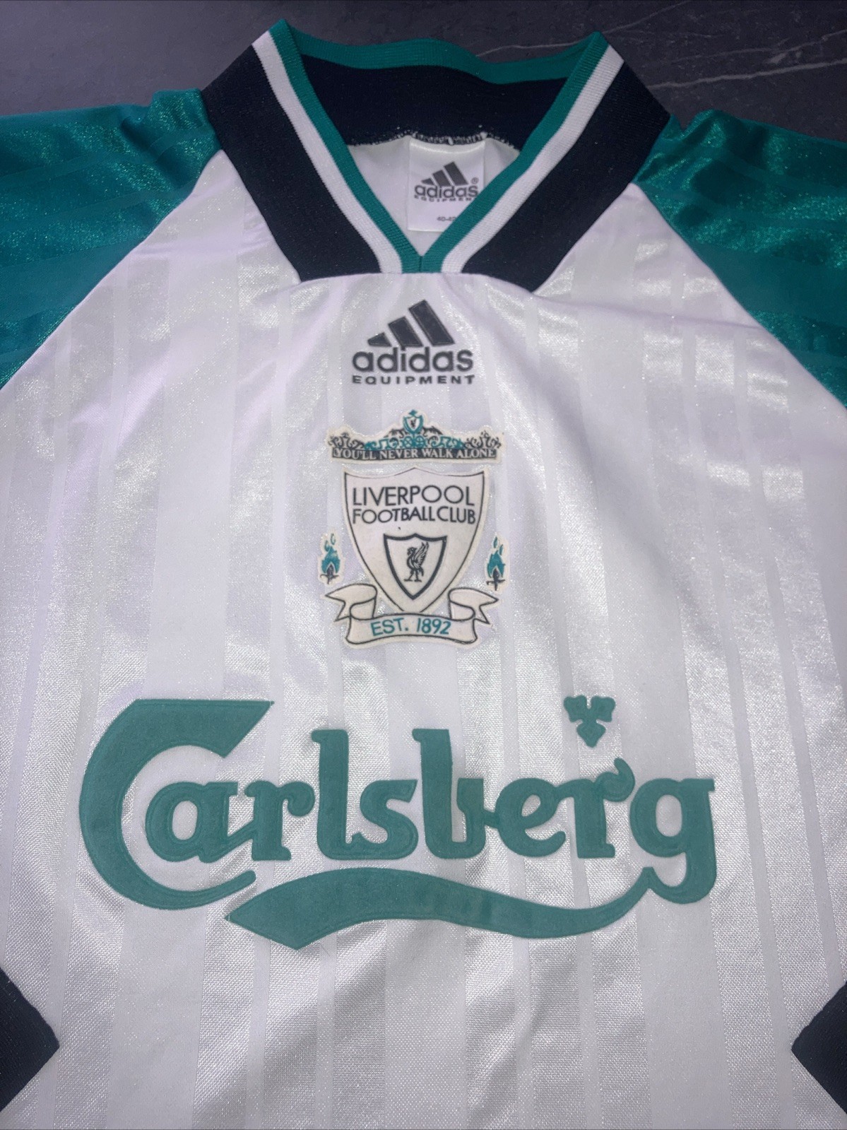 Original Liverpool FC 1993/1994/1995 Away Football Shirt Adidas for sale on Ebay