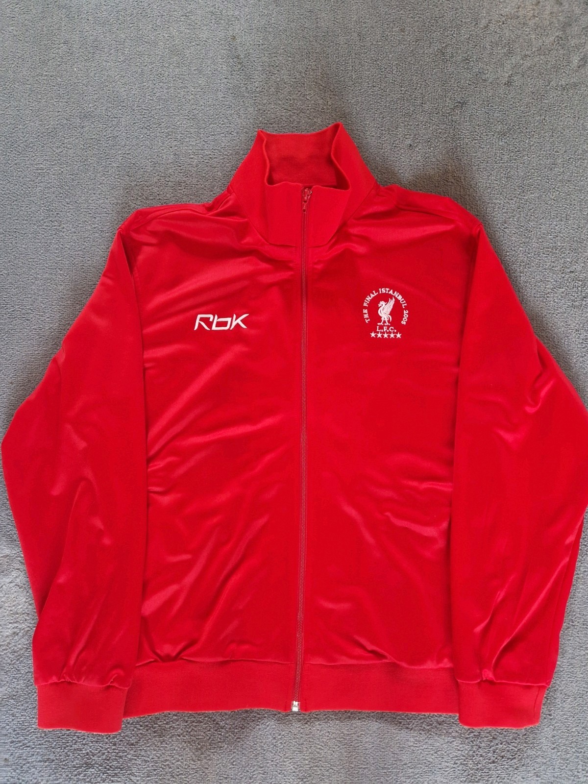 Liverpool FC Mens Tracksuit Jacket  - Large - Istanbul 2005 for sale on Ebay