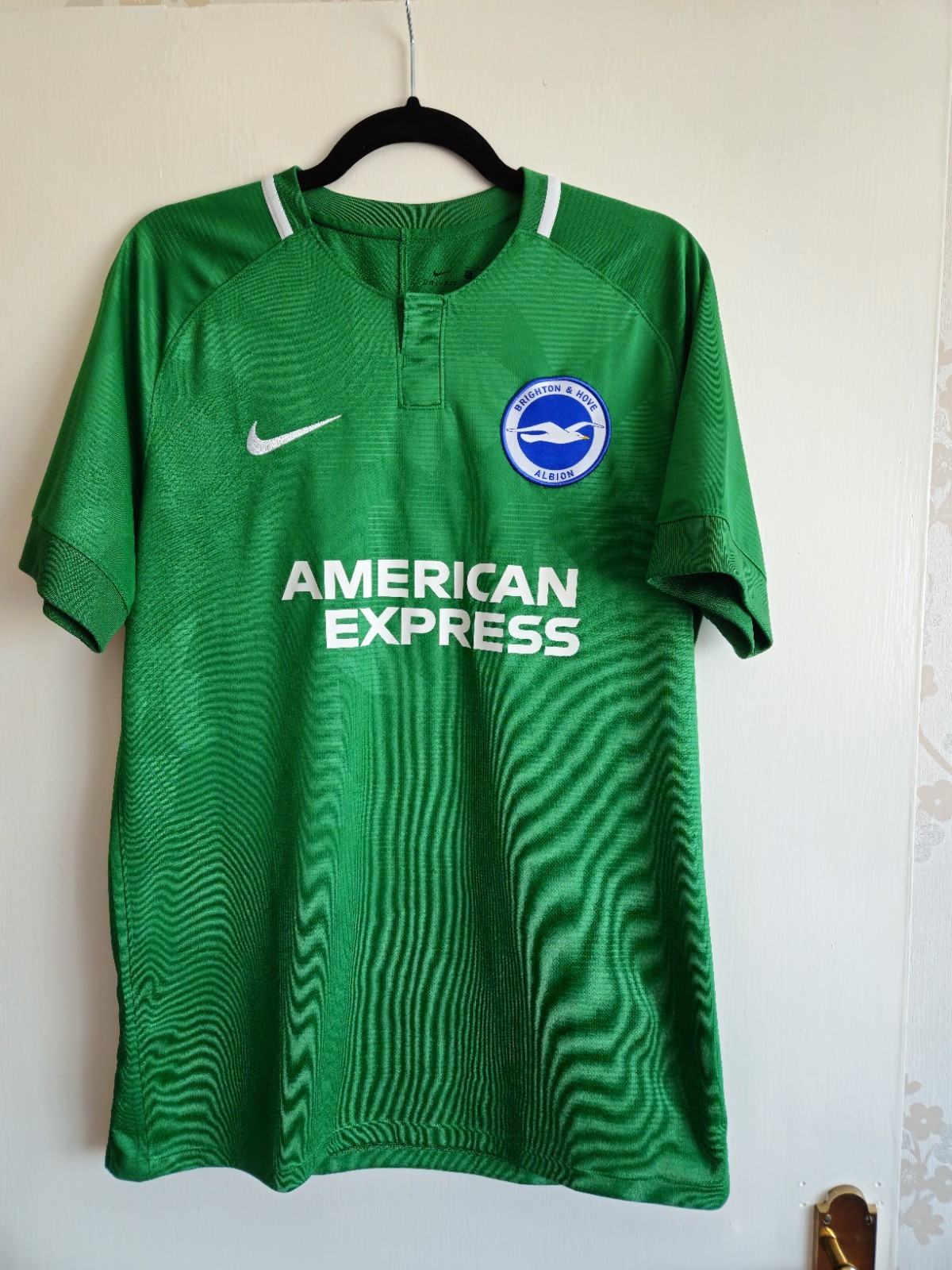 Brighton And Hove Albion 2018/19 Away Shirt. Adults Large for sale on Ebay