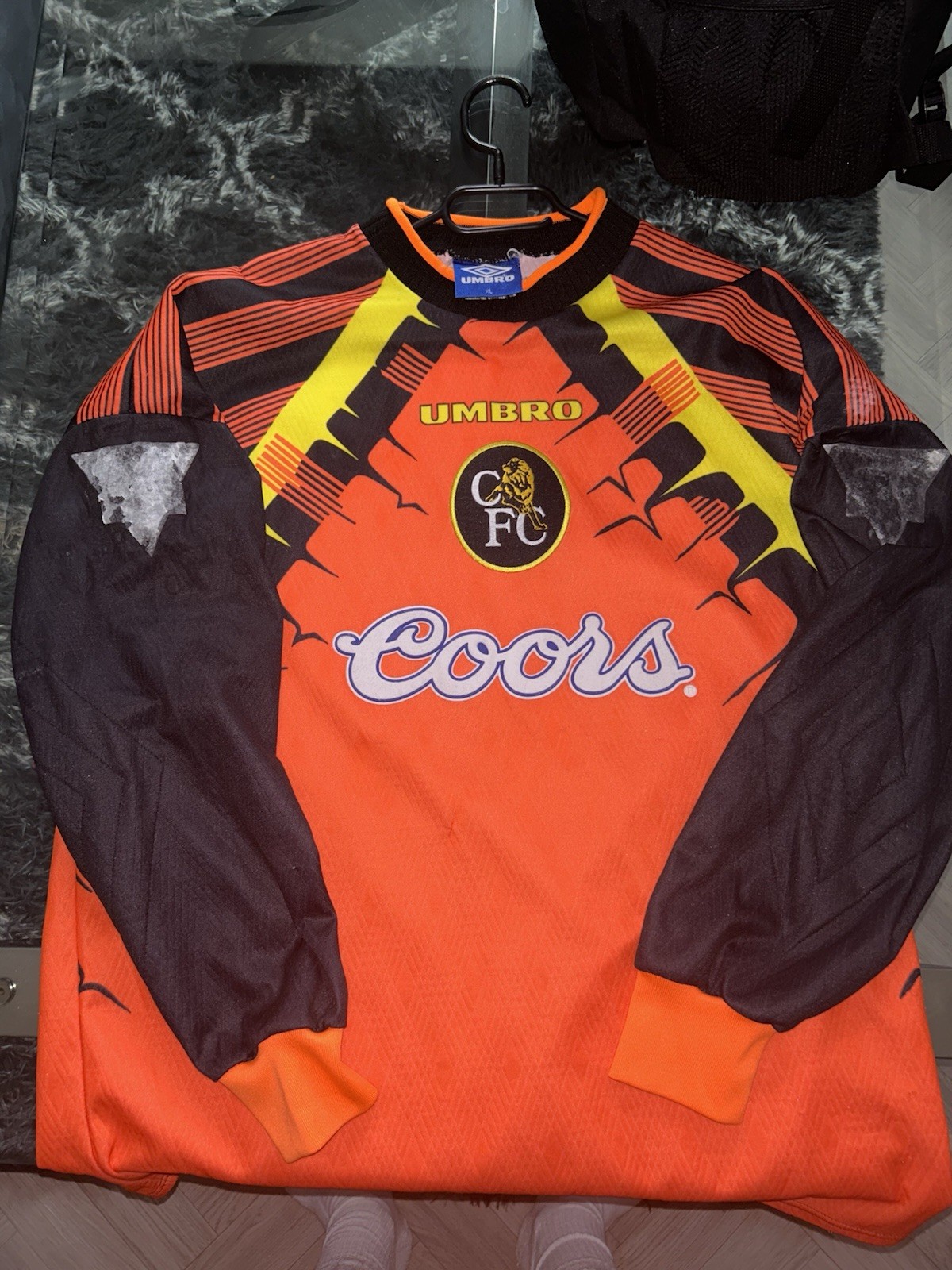 Chelsea 1995-1996 Goalkeeper Football Shirt XL for sale on Ebay