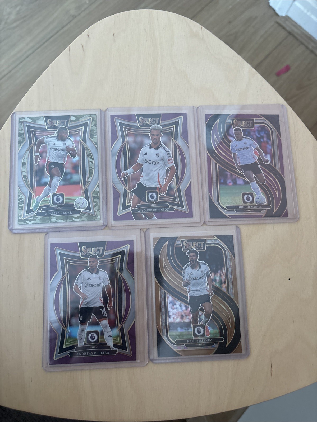 Fulham Panini Select Bundle 2024-2025 Numbered Cards Mint Condition for sale on Ebay