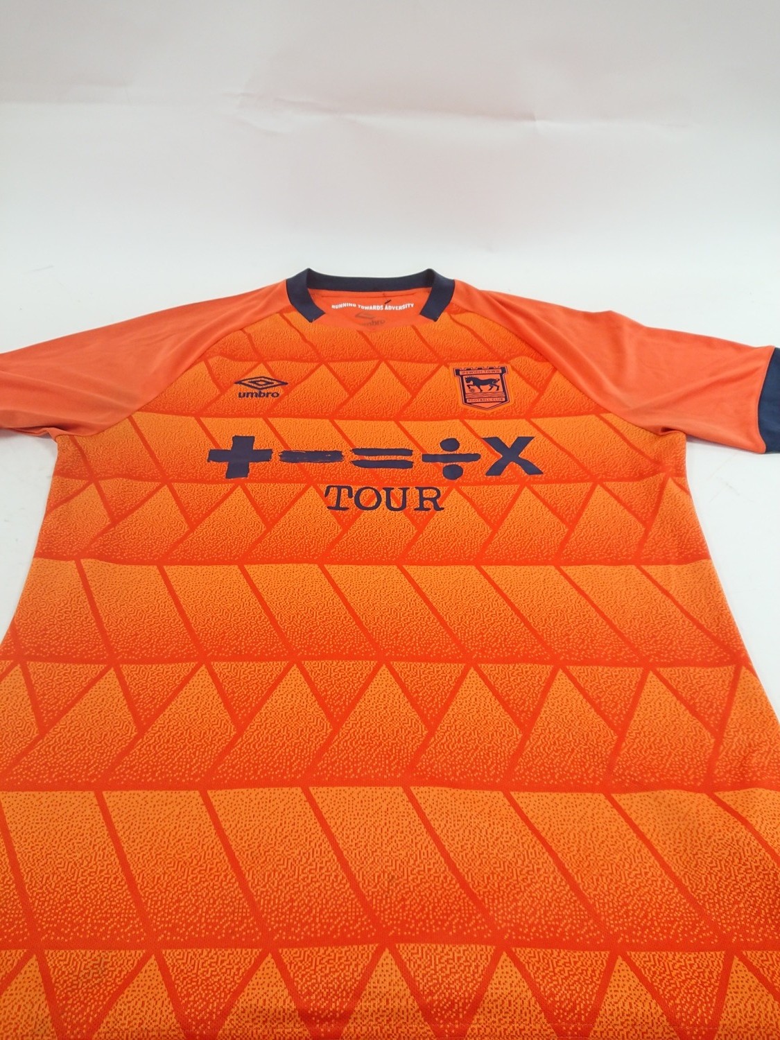 Ipswich Town 22/23 Third Shirt Umbro Size L Orange Football Jersey for sale on Ebay