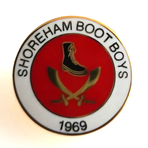 SHEFFIELD UNITED FC BADGE - SHOREHAM BOOT BOYS for sale on Ebay