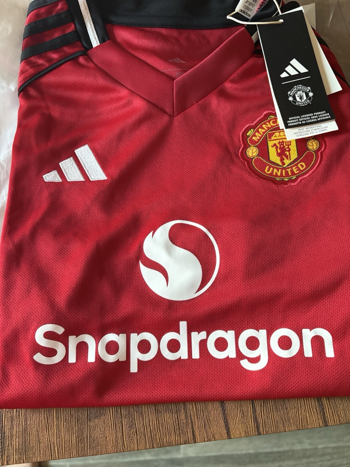  manchester united  home shirt 25/26 for sale on Ebay