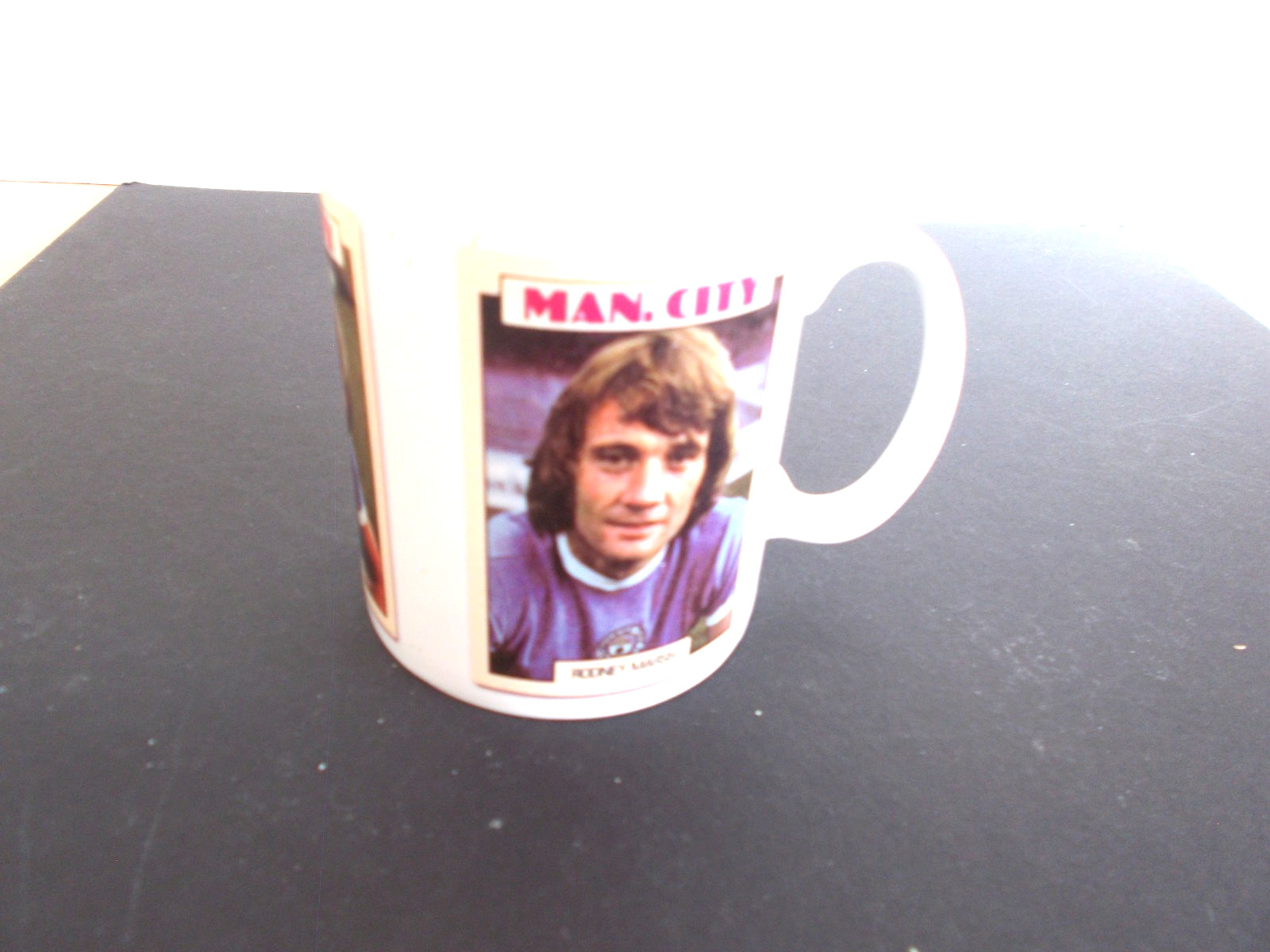 A Very Rare 1970's MANCHESTER CITY Mug - Colin Bell / Rodney marsh / Francis Lee for sale on Ebay