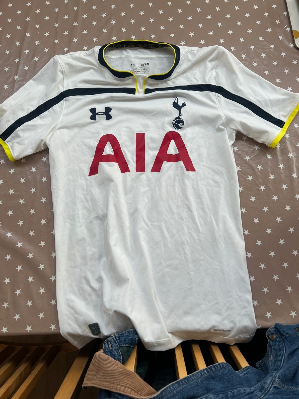 Tottenham Hotspur football shirt 2014-15 Home kit in medium for sale on Ebay
