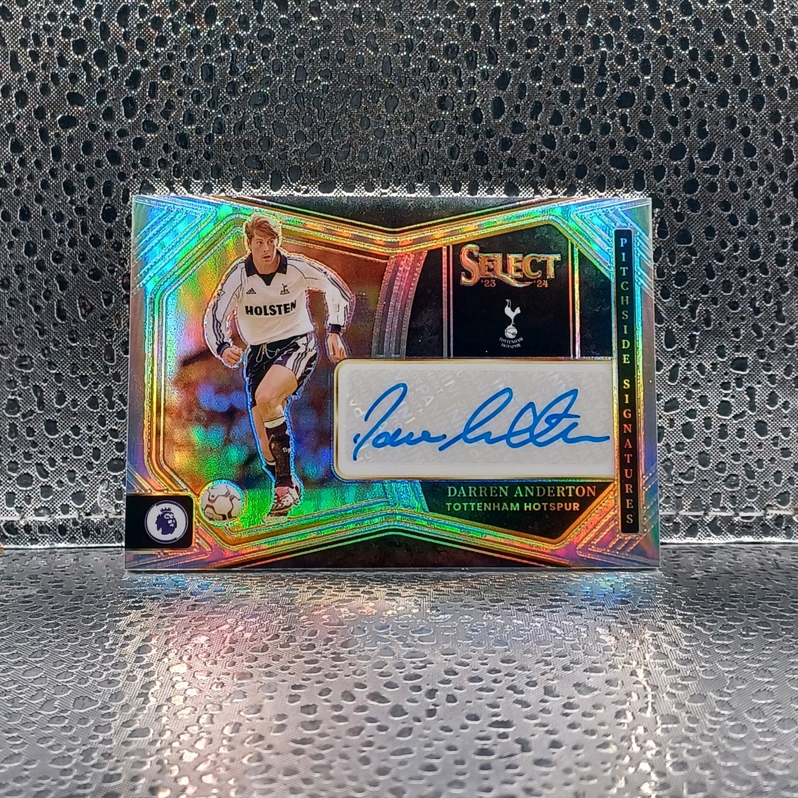 Darren Anderton Auto Pitchside Signatures 23/24 Panini Select Tottenham Hotspur for sale on Ebay