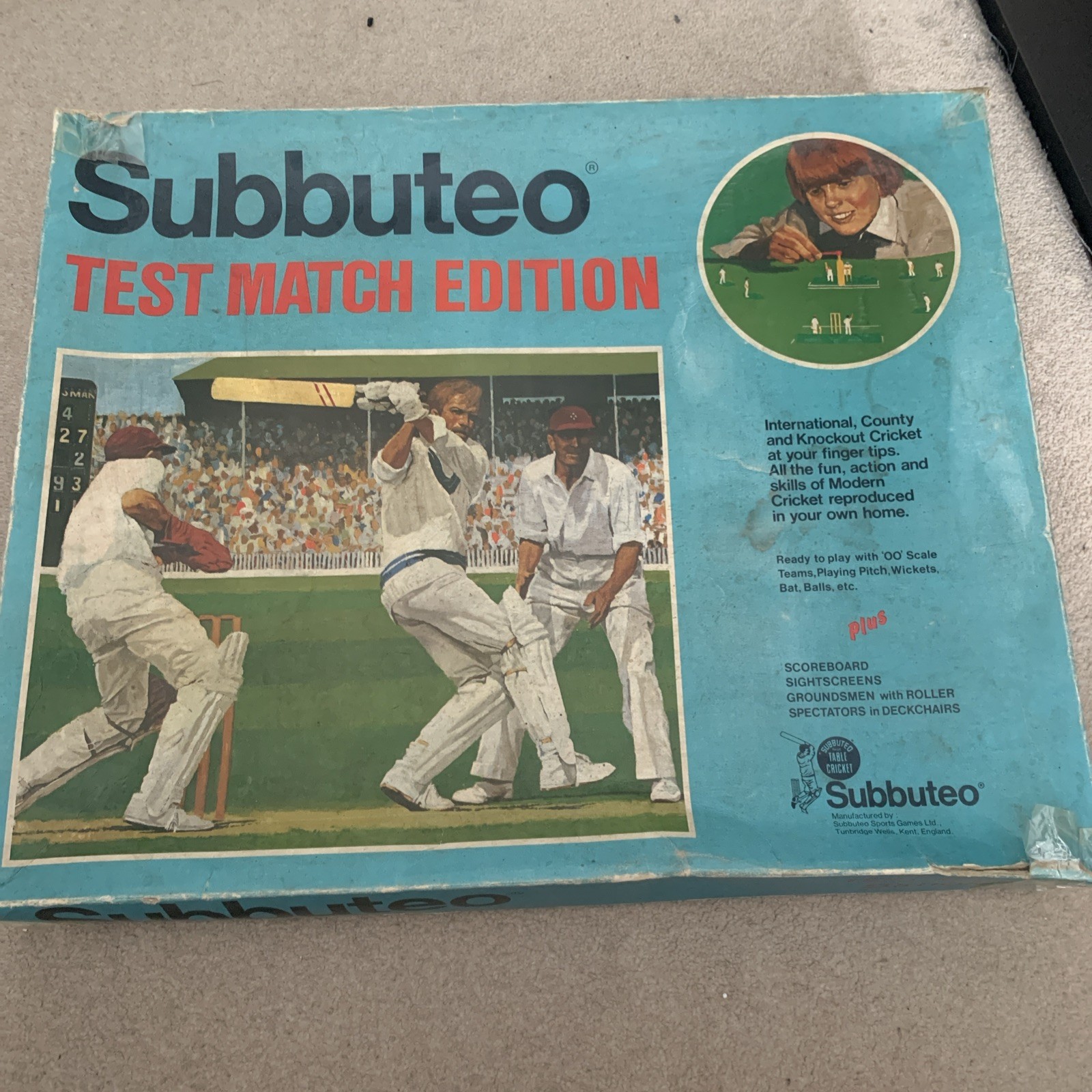 Vintage Subbuteo Table Cricket Spare Parts Players Scoreboard Umpires Wickets for sale on Ebay